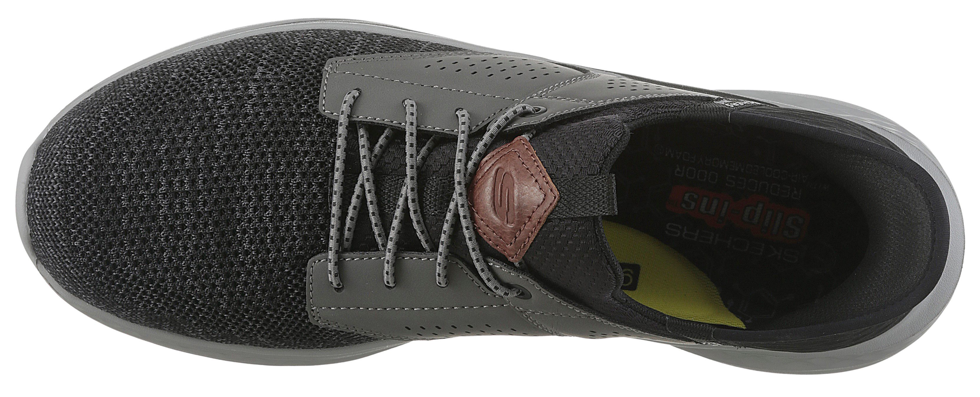 Skechers Slip-on sneakers SLADE-CASTER Slipper, sneaker met elastiek en slip-ins