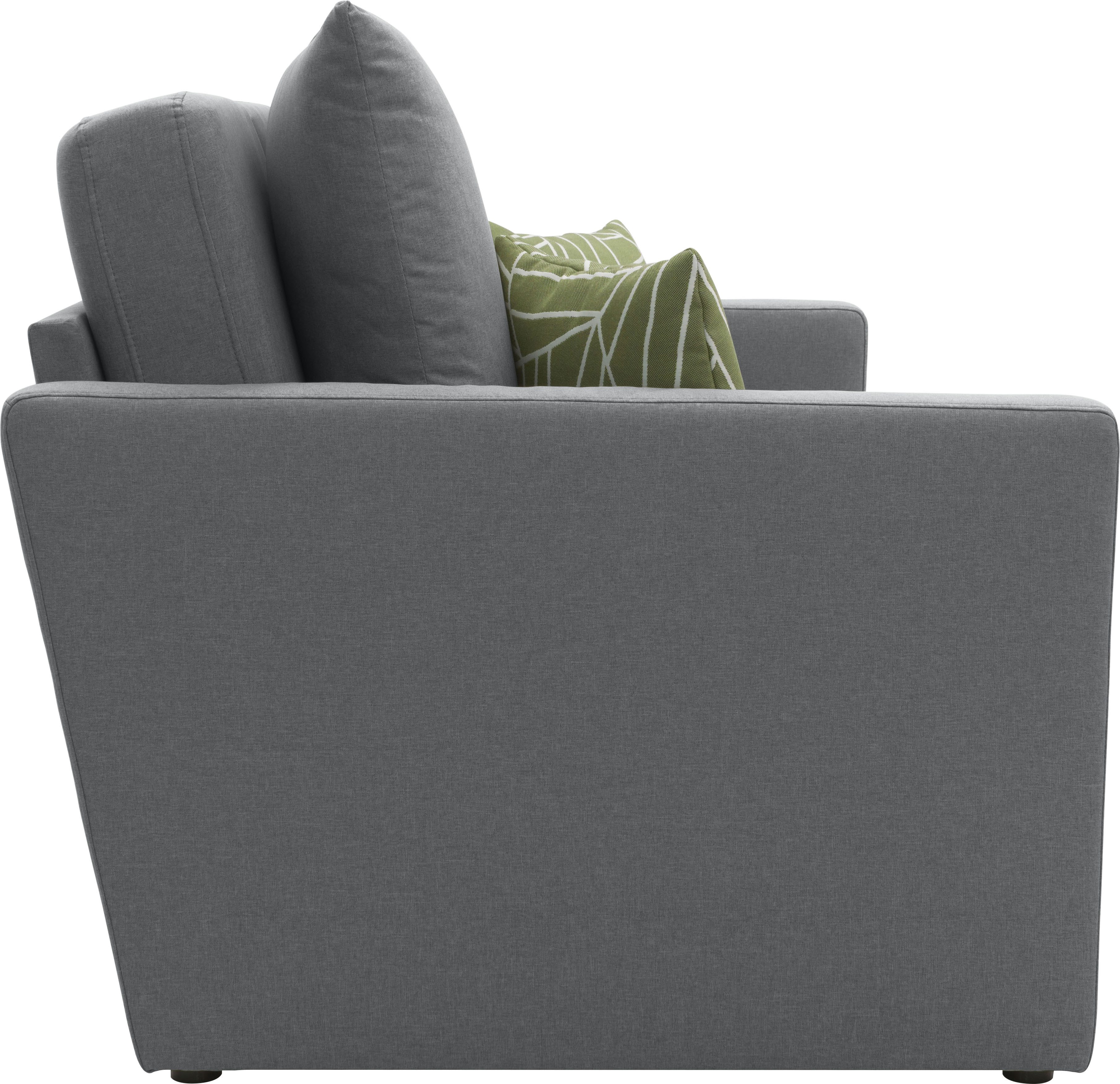 DOMO collection 2-zitsbank Slunce, buitenruimtewonder 2-zits inclusief 2 hockers, geschikt voor buiten