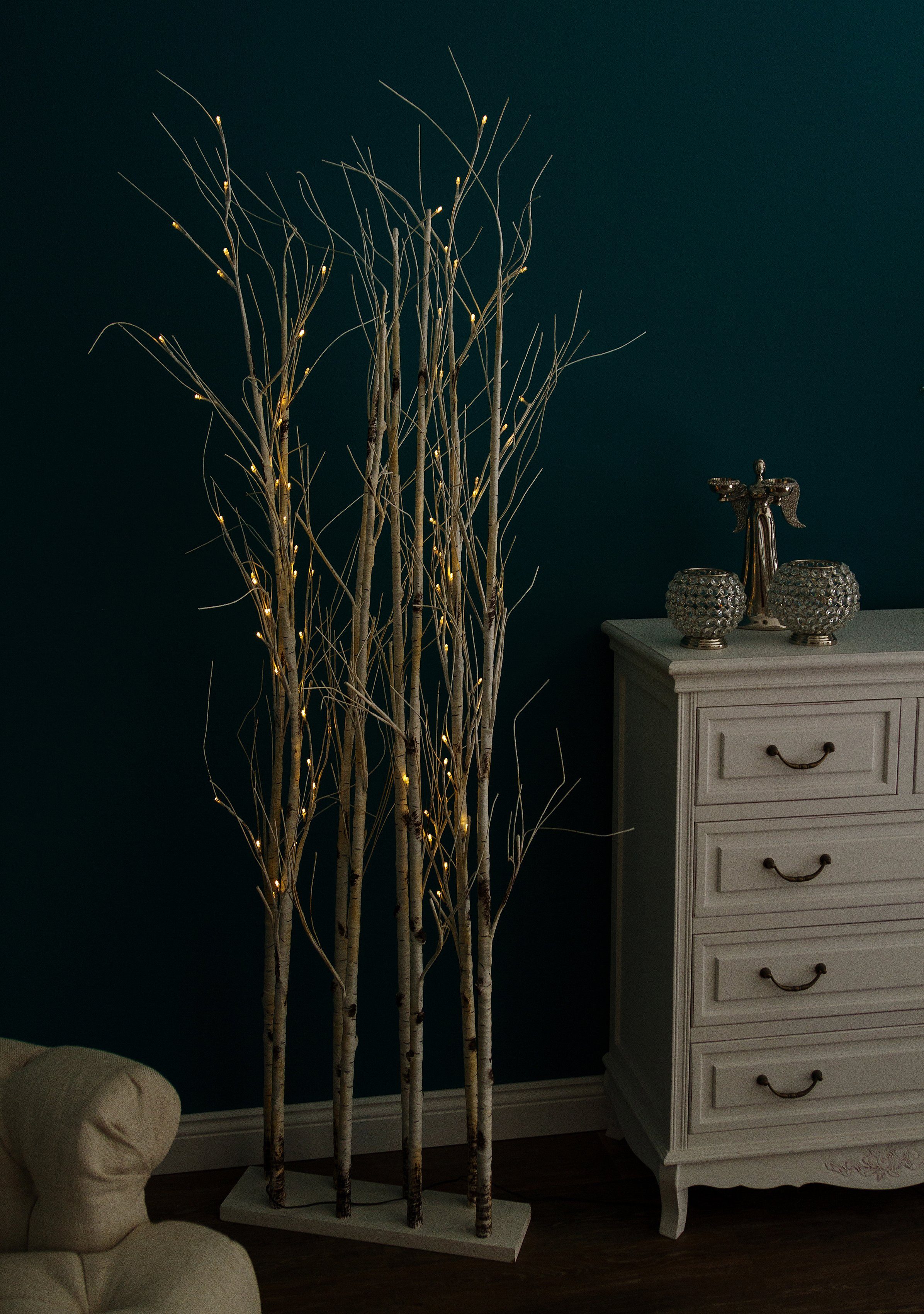 Myflair Möbel & Accessoires Deco-boom Divid, met verlichting Roomdivider met talrijke warm witte leds