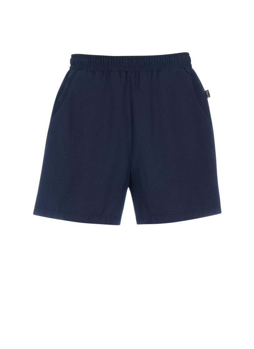 Trigema Jerseybroek TRIGEMA Shorts (1-delig) dames broeken maat M blauw