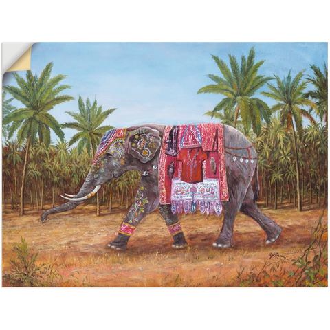 Artland artprint Indischer Elefant