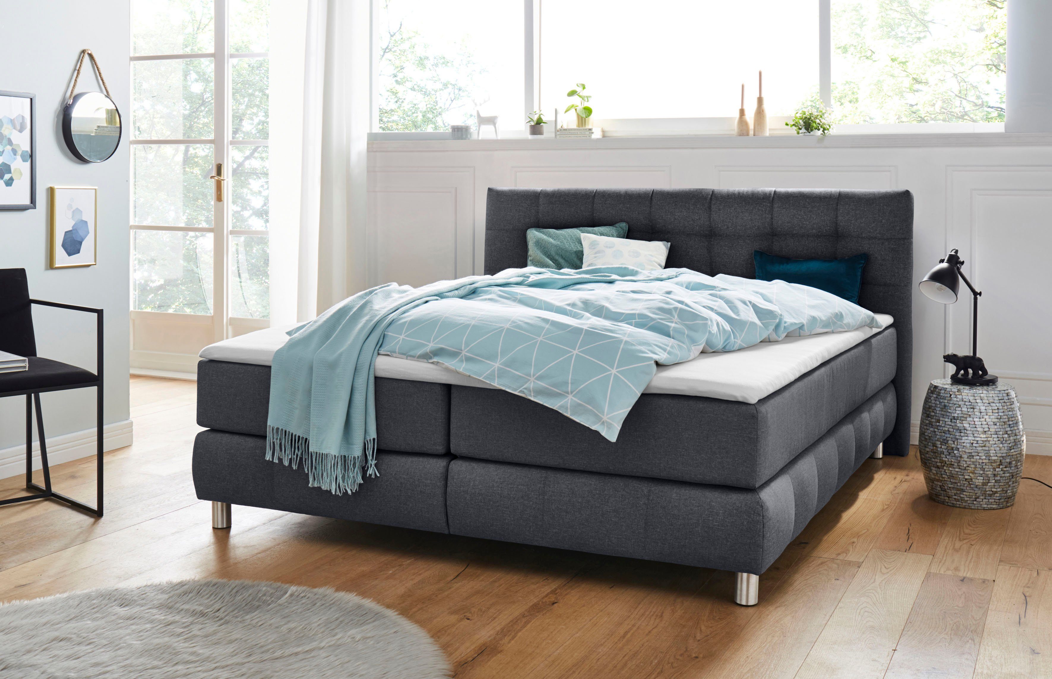 andas Boxspring Salo incl. topmatras, 6 breedten, 2 hardheden, tfk ook in hardheid 4