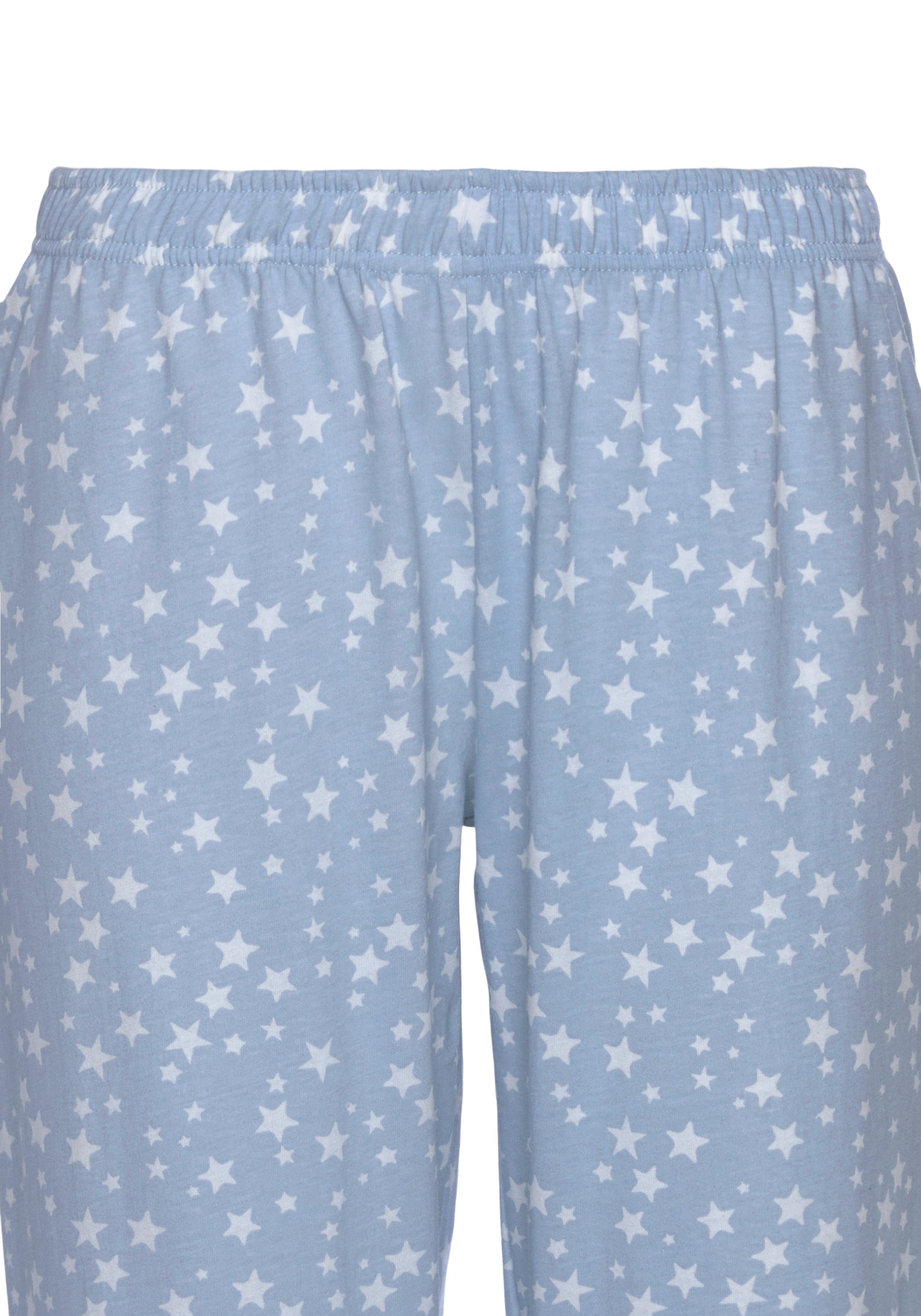 Vivance Dreams Pyjama met sterrenprint (2-delig, 1 stuk)