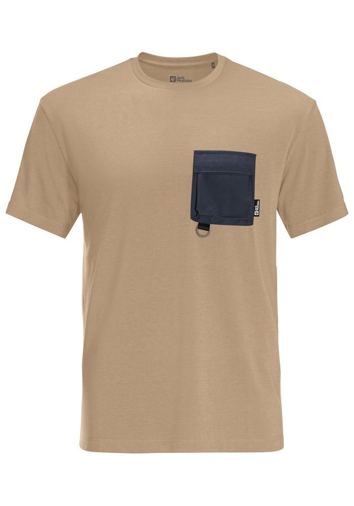 Jack Wolfskin T-shirt WANDERTHIRST T M