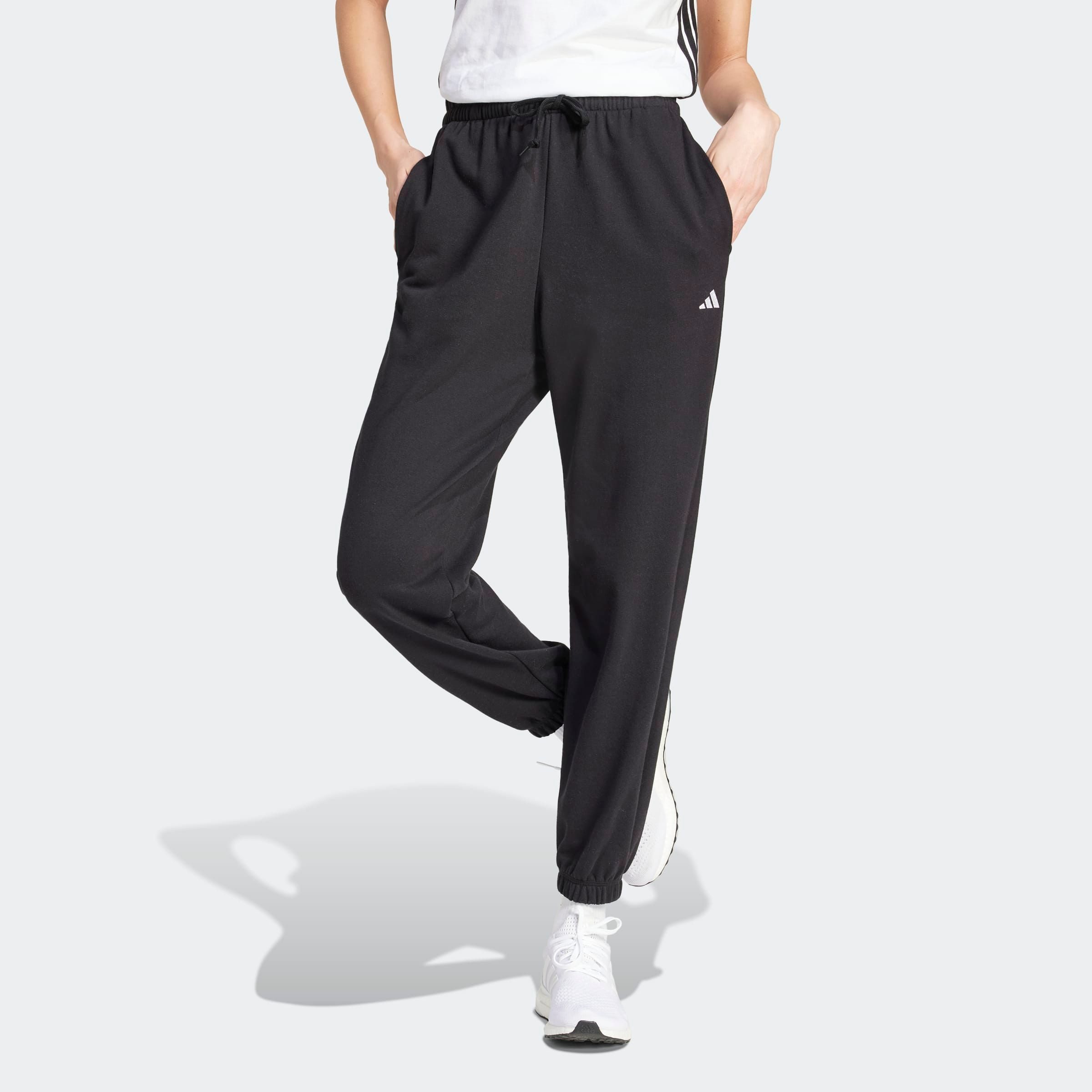 adidas Sportswear Sportbroek W SL FT CF PT Joggingbroek van zacht French Terry materiaal (1-delig)