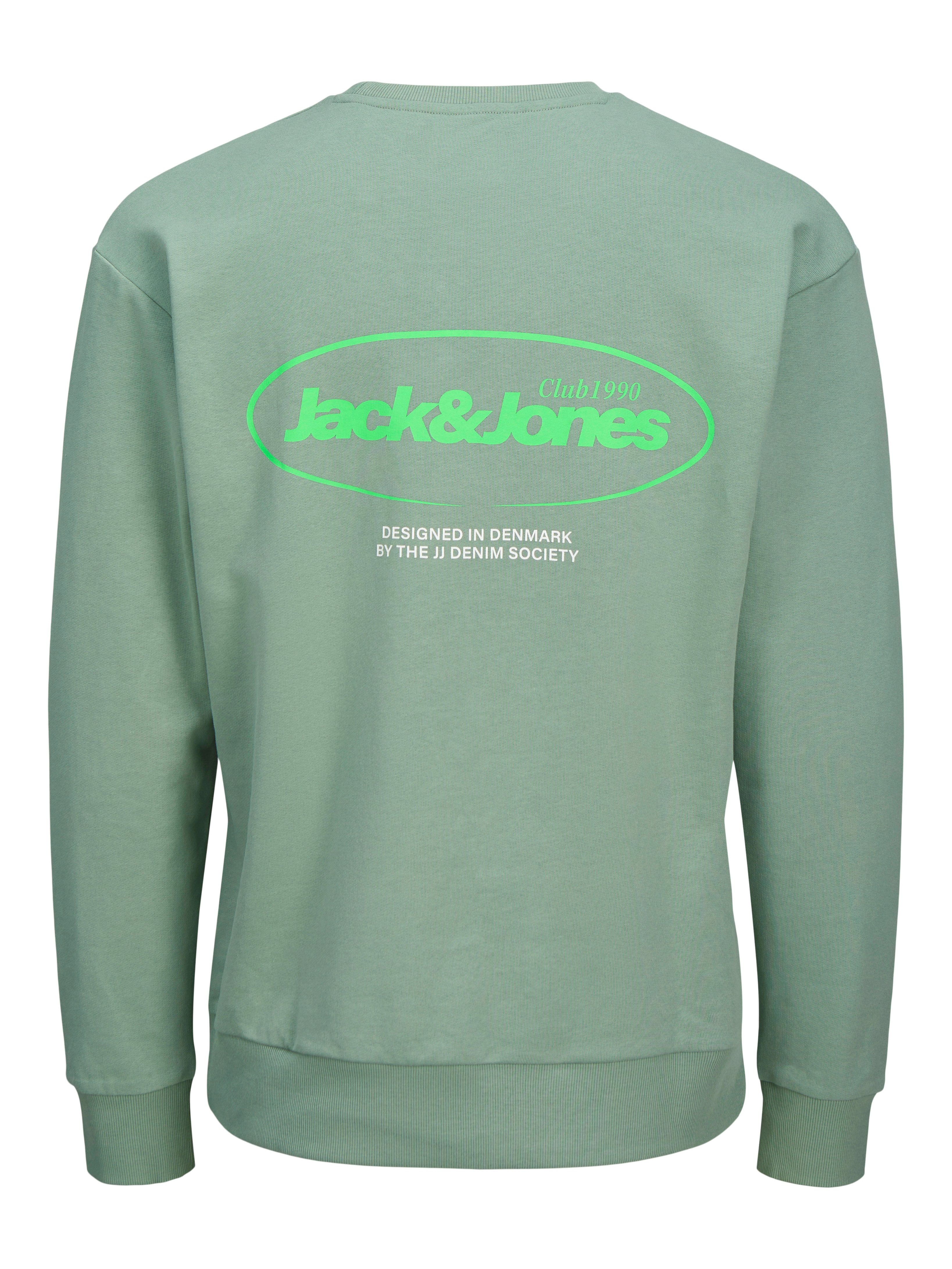 Jack & Jones Sweatshirt JJEBRADLEY GRAPHIC SWEAT CREW NOOS