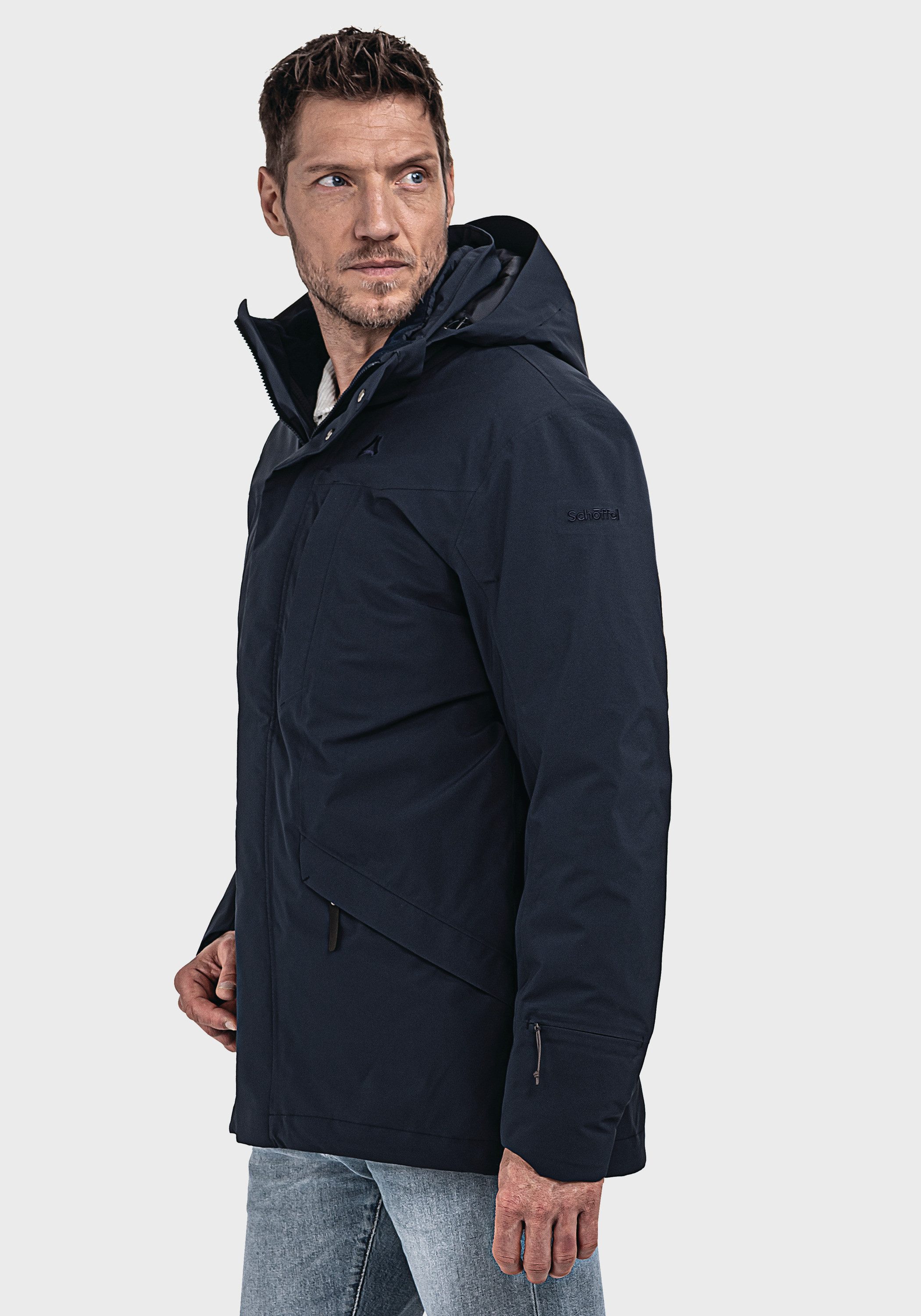 Schöffel 2-in-1-jack Urban 3in1 Parka Style Borkol MNS