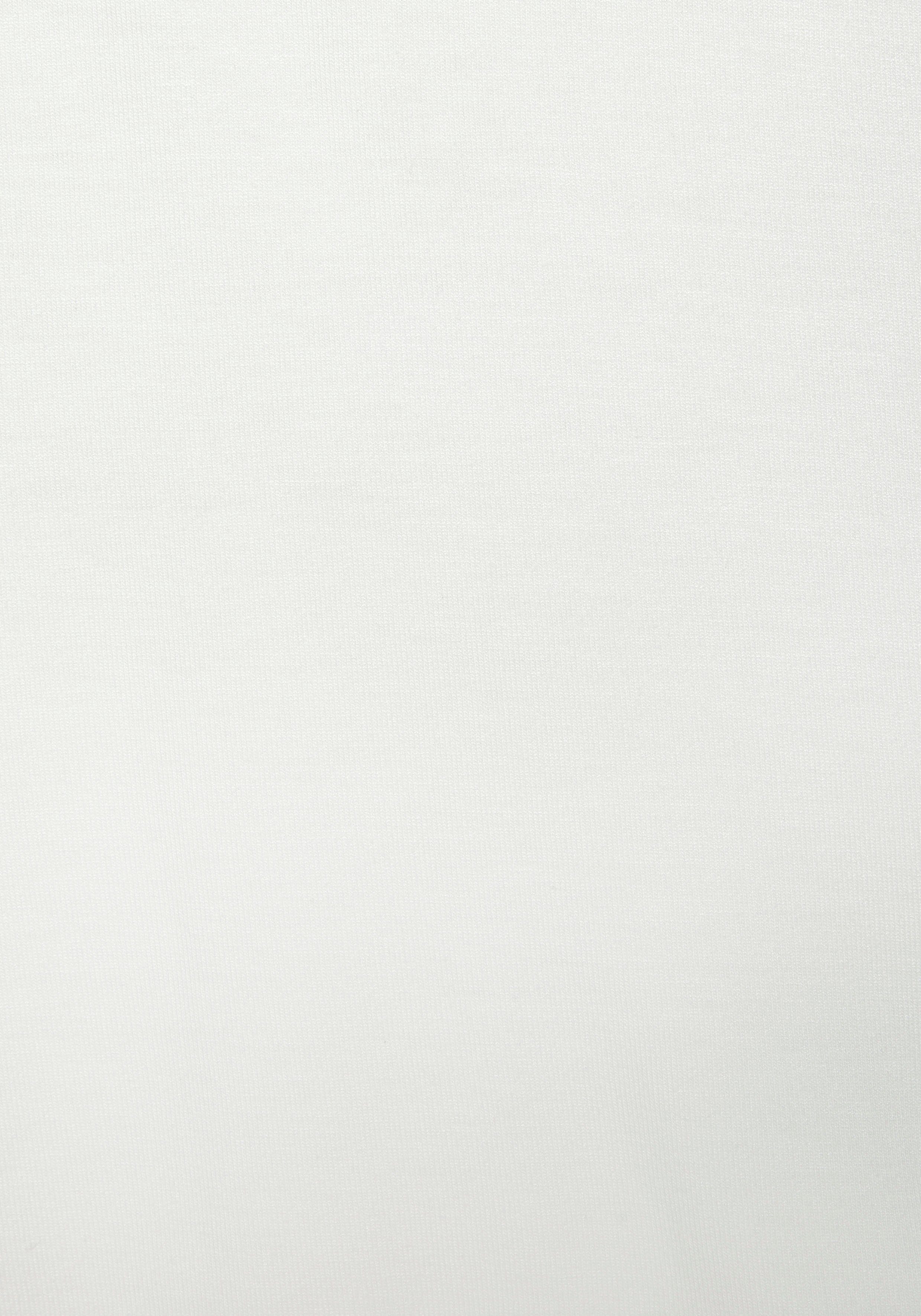Lascana Shirt met korte mouwen Met hartprint van zachte viscose-stretch (1-delig)