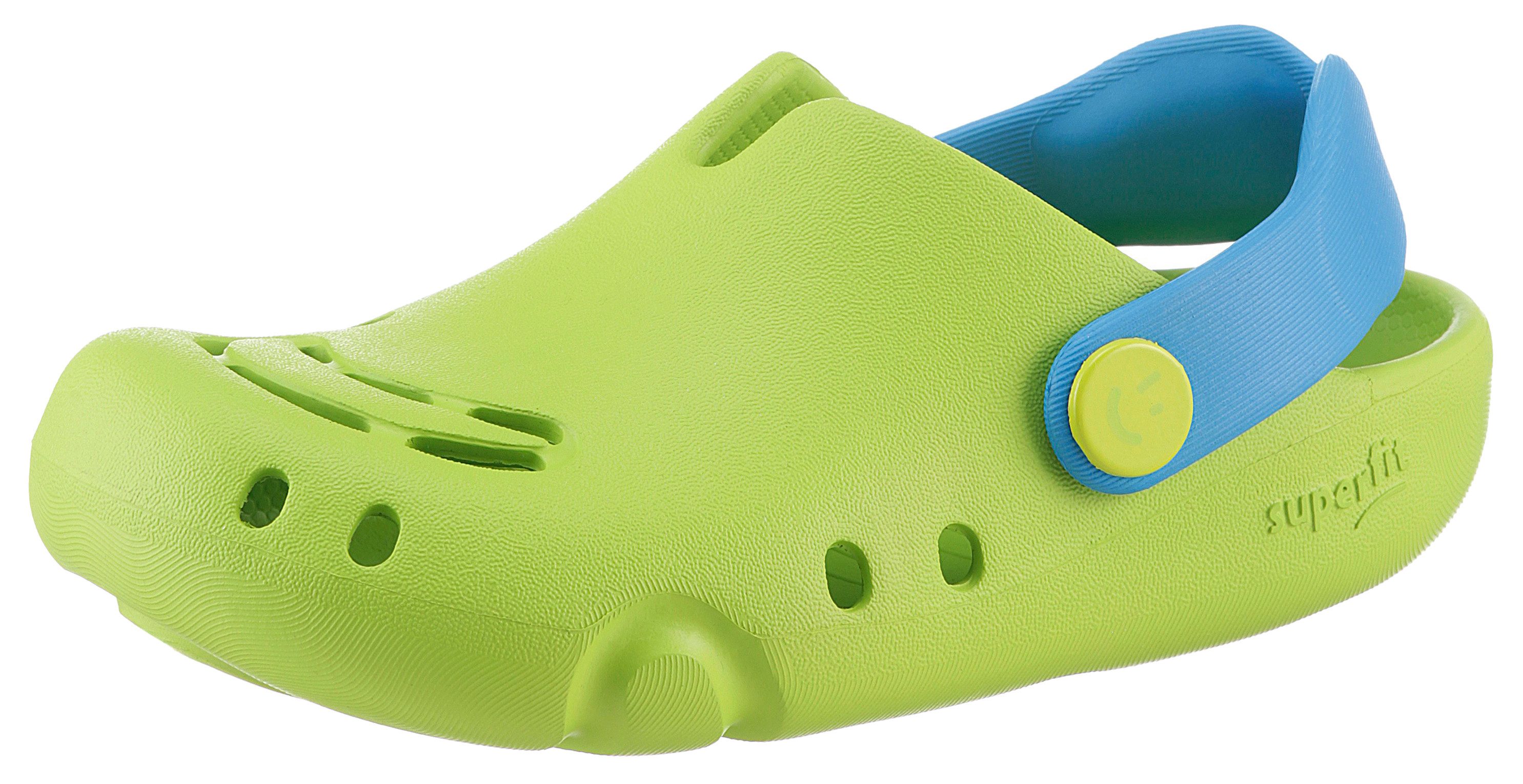 Superfit Waterschoenen SPLASH C WMS: W Klomp, watersandaal met hielriem, maat sjabloon om te downloaden