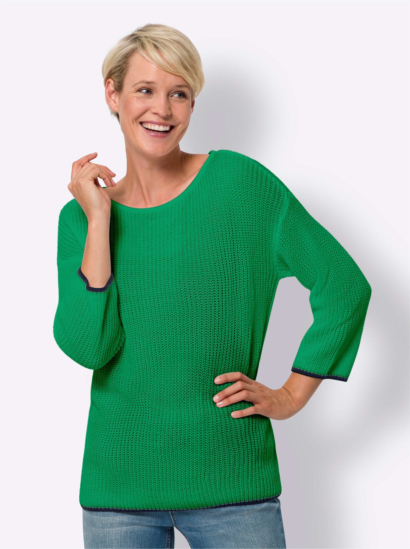 Classic Basics Gebreide Trui met ronde hals