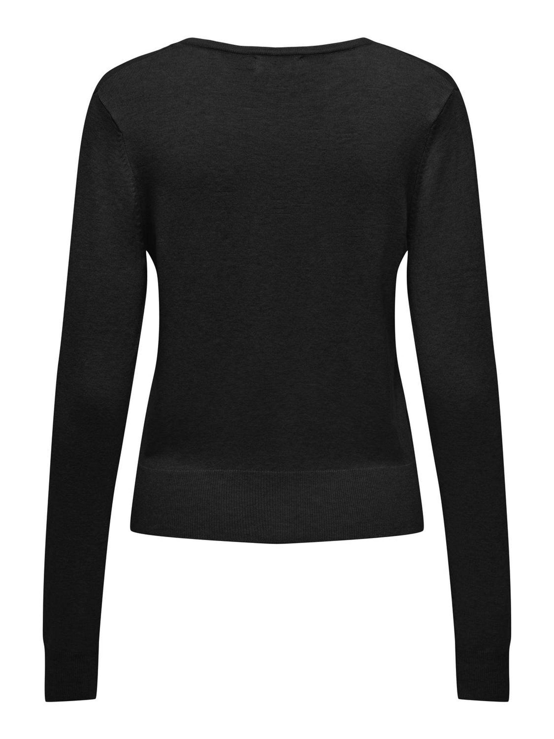 Only Gebreide trui ONLVENICE LIFE LS VNECK PULLOVER KNT NCA