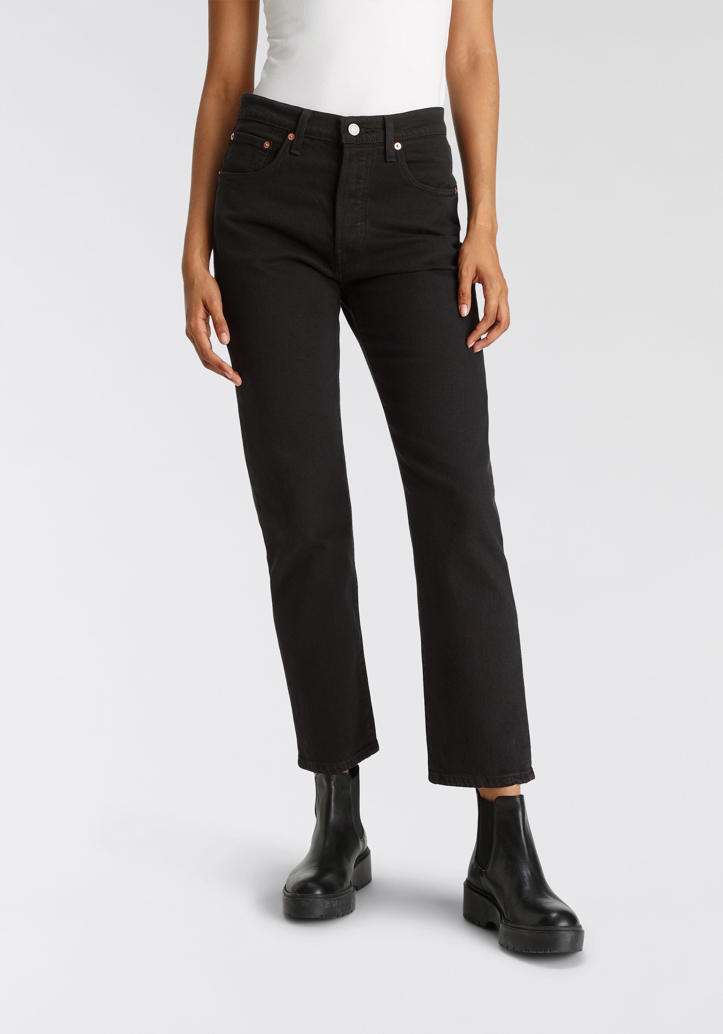 Levi's® 7/8 jeans 501 CROP 501 collectie, 5-pocket-stijl