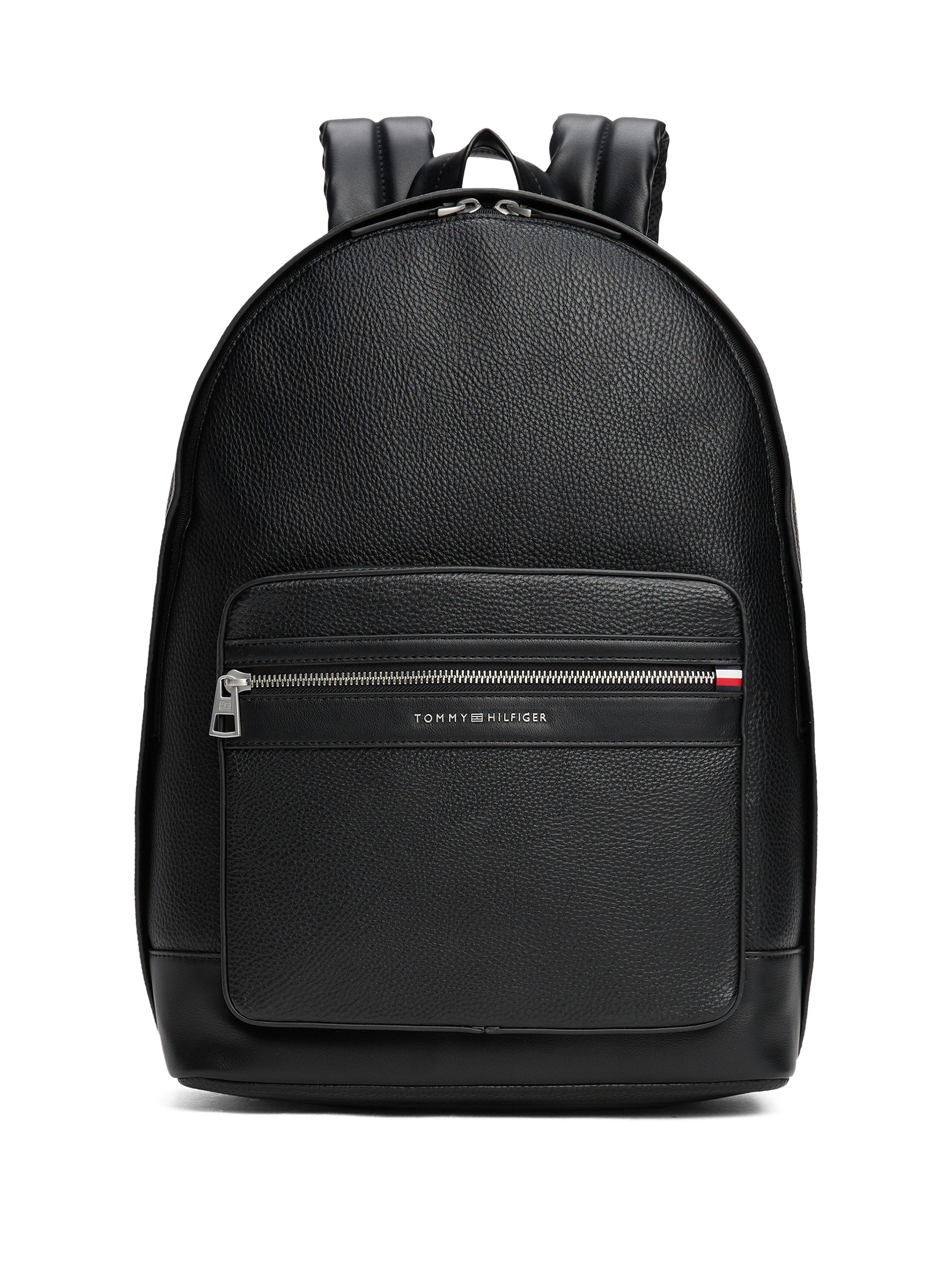 Tommy Hilfiger Rugzak TH CENTRAL BACKPACK , heren, vrijetijdsrugzak, werkrugzak met veel vakken