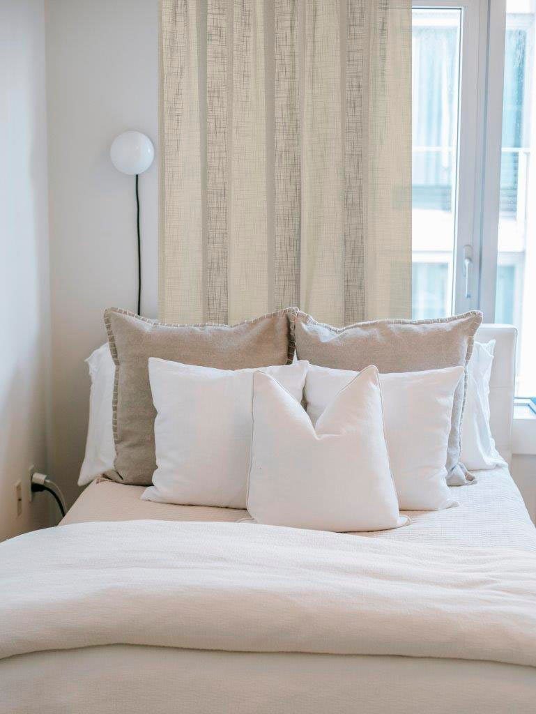 Home Basics Gordijn Softy Ösenschal SOFTY uni (1 stuk)