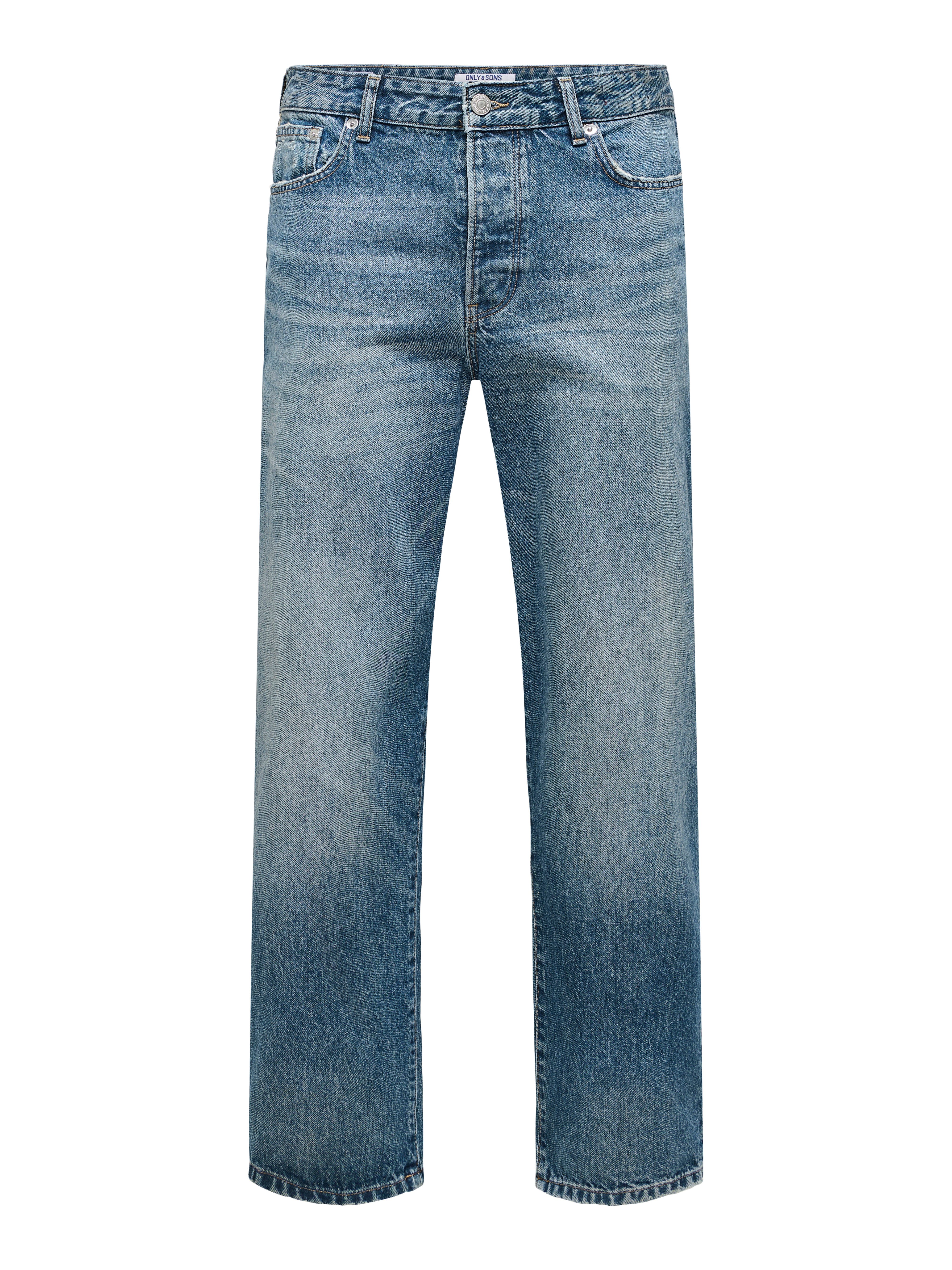 ONLY & SONS Regular fit jeans ONSEDGE STRAIGHT BROMO 0017 DOT DNM NOOS