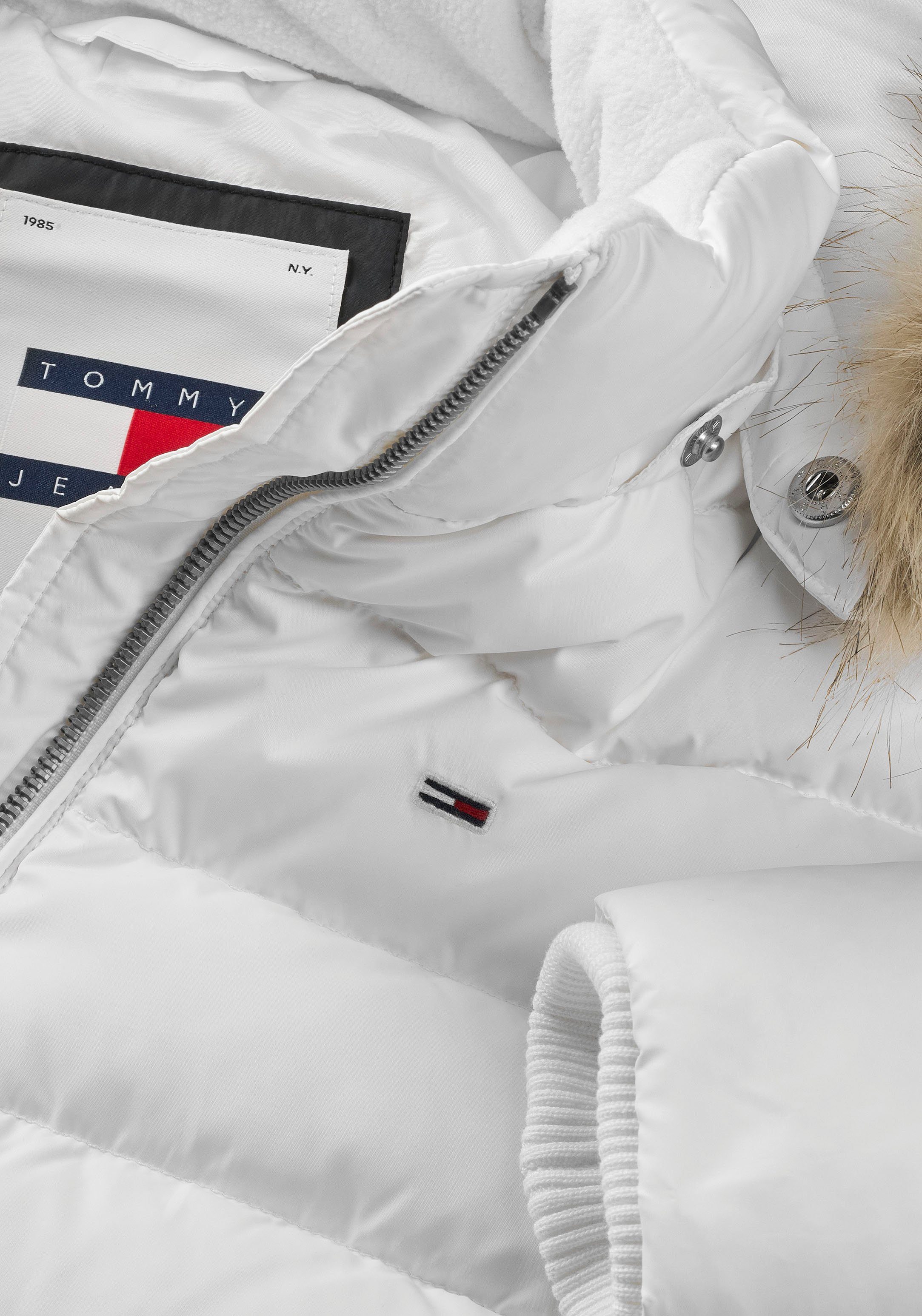 TOMMY JEANS Gewatteerde jas TJW BASIC HOODED DOWN JACKET EXT