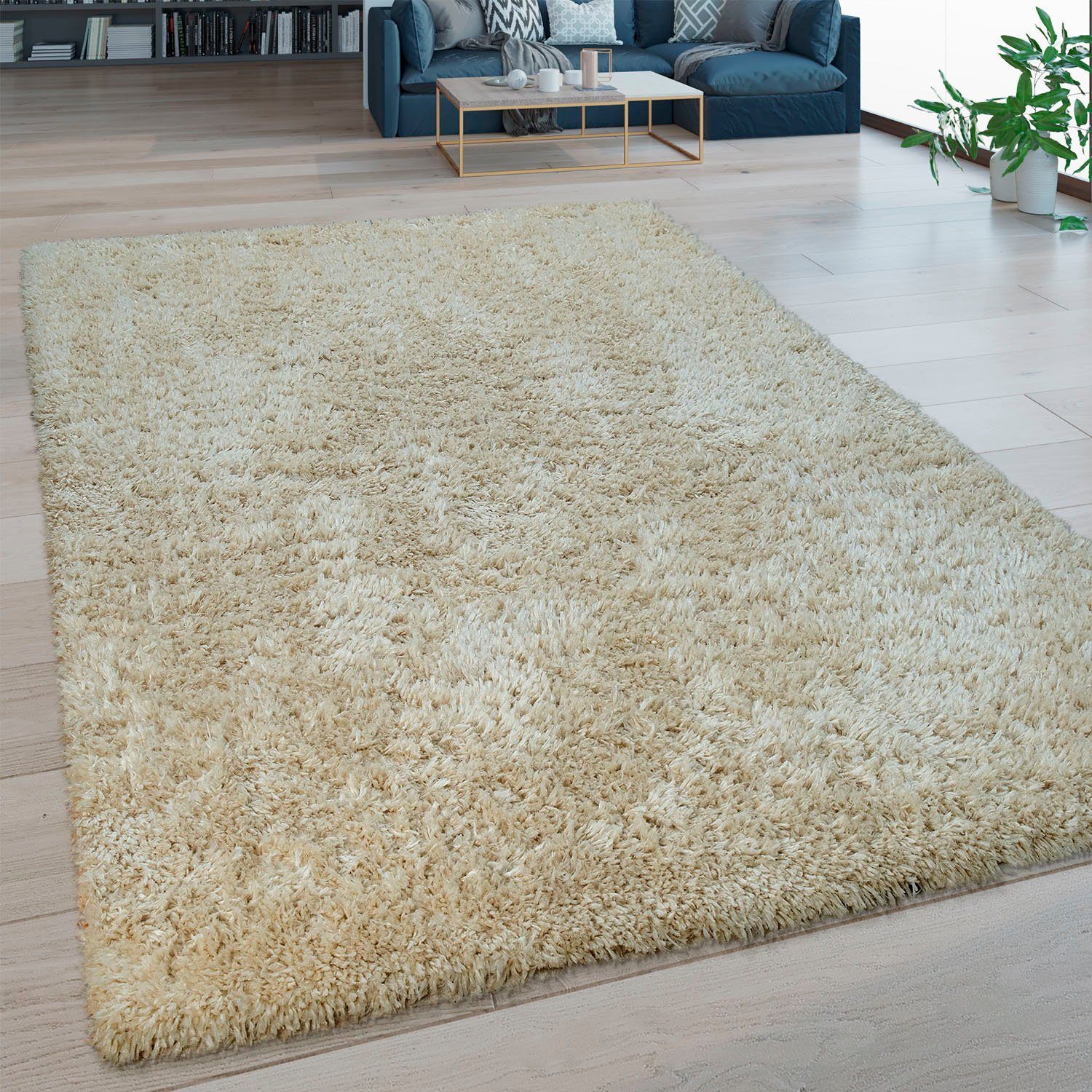 Paco Home Hoogpolig vloerkleed Bamba 410 Flokati-look, zacht & zacht, wasbaar