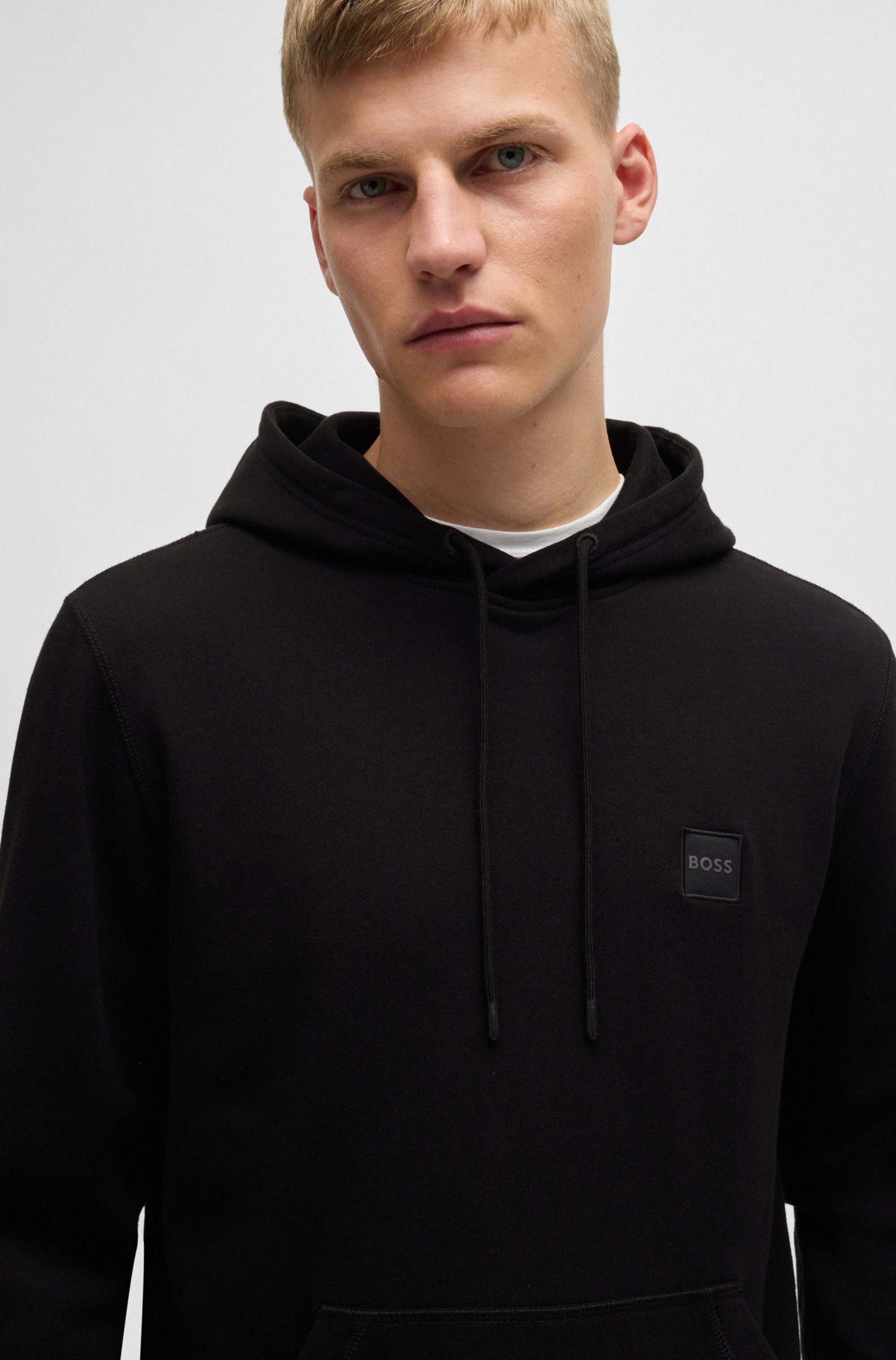 Boss Orange Hoodie Wetalk met geborduurd boss merkembleem