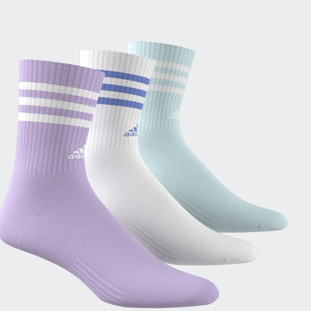 adidas Performance Functionele sokken 3-STRIPES CUSHIONED CREW SOKKEN, 3 PAAR (3 paar)