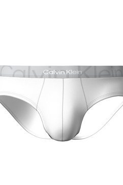 calvin klein slip met logo-opschrift op de onderbroekband wit