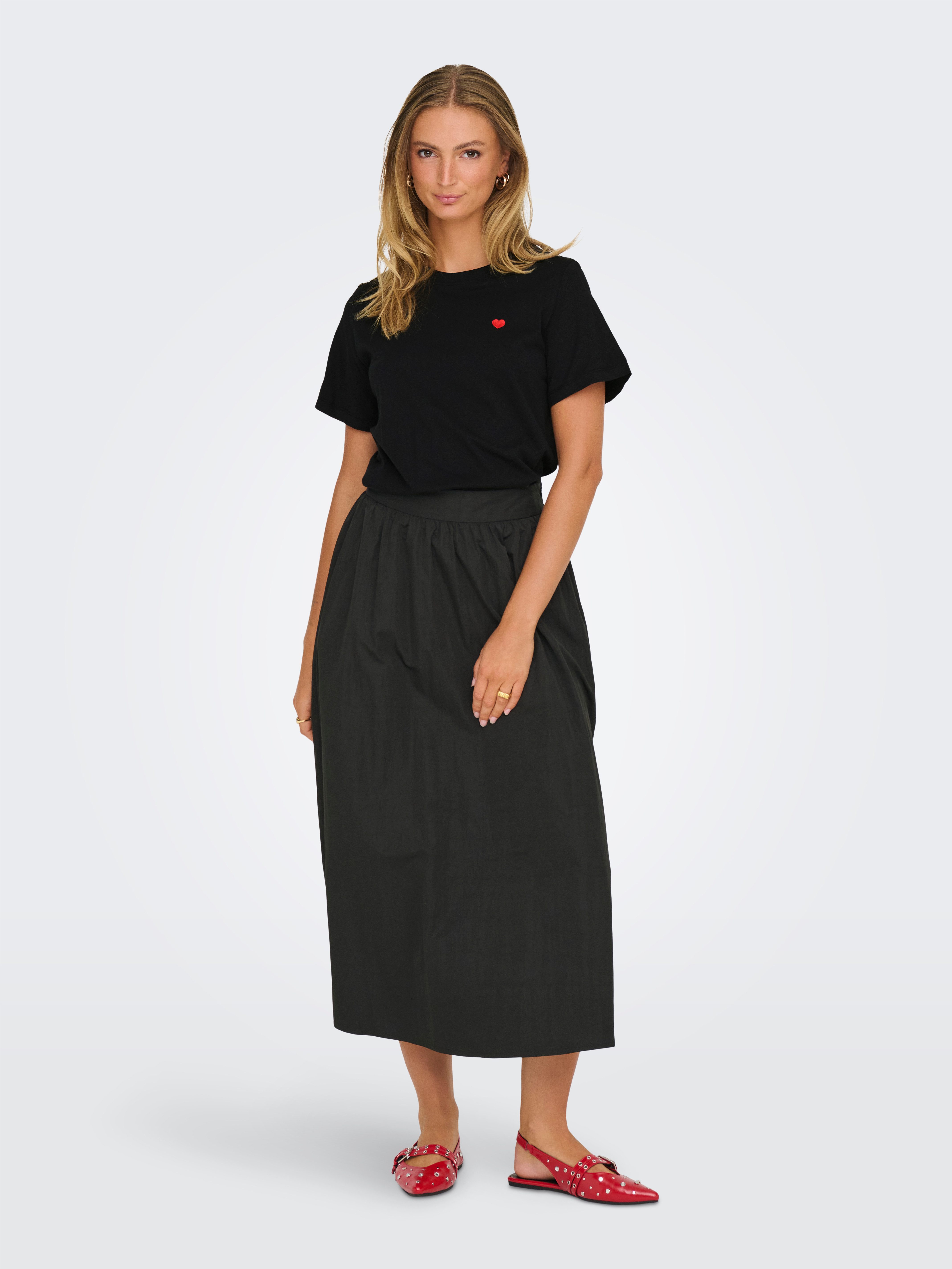 JDY Shirt met korte mouwen PISA S S PRINT TOP JRS NOOS