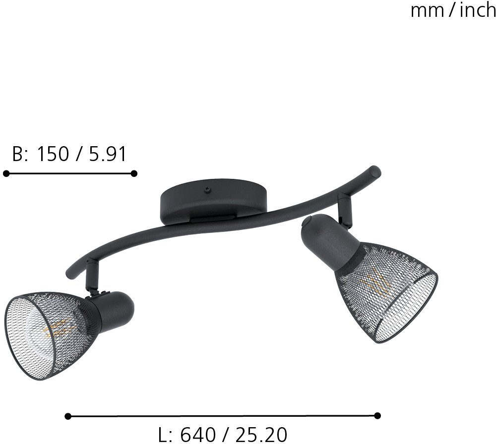 EGLO Plafondspot CAROVIGNO Plafondlamp