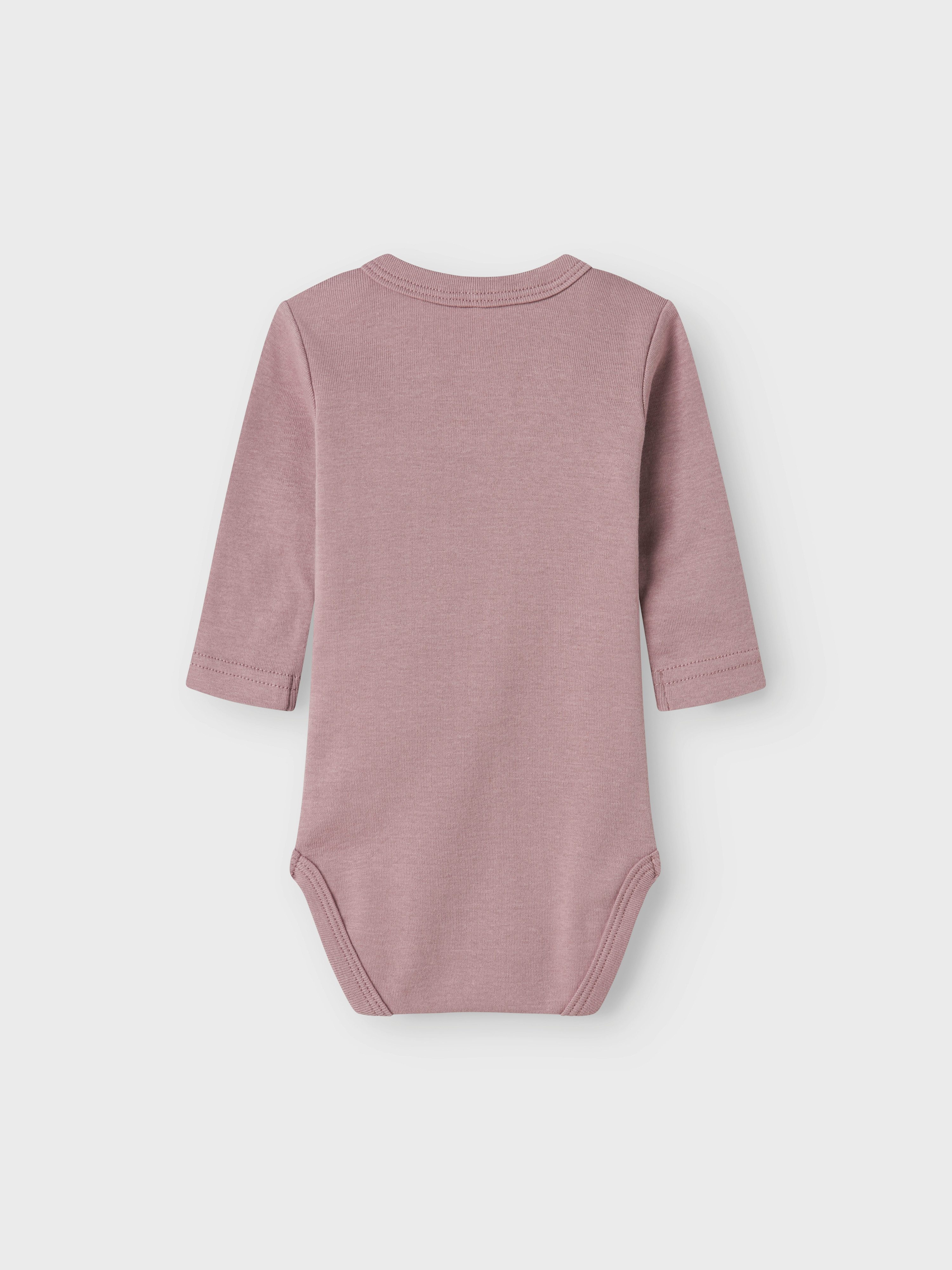 Name It Body met lange mouwen NBFBODY 3P LS BARELY PINK BOW NOOS (set 3-delig)
