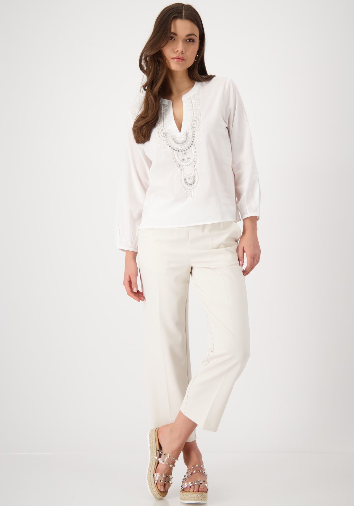 Monari Blouse zonder sluiting