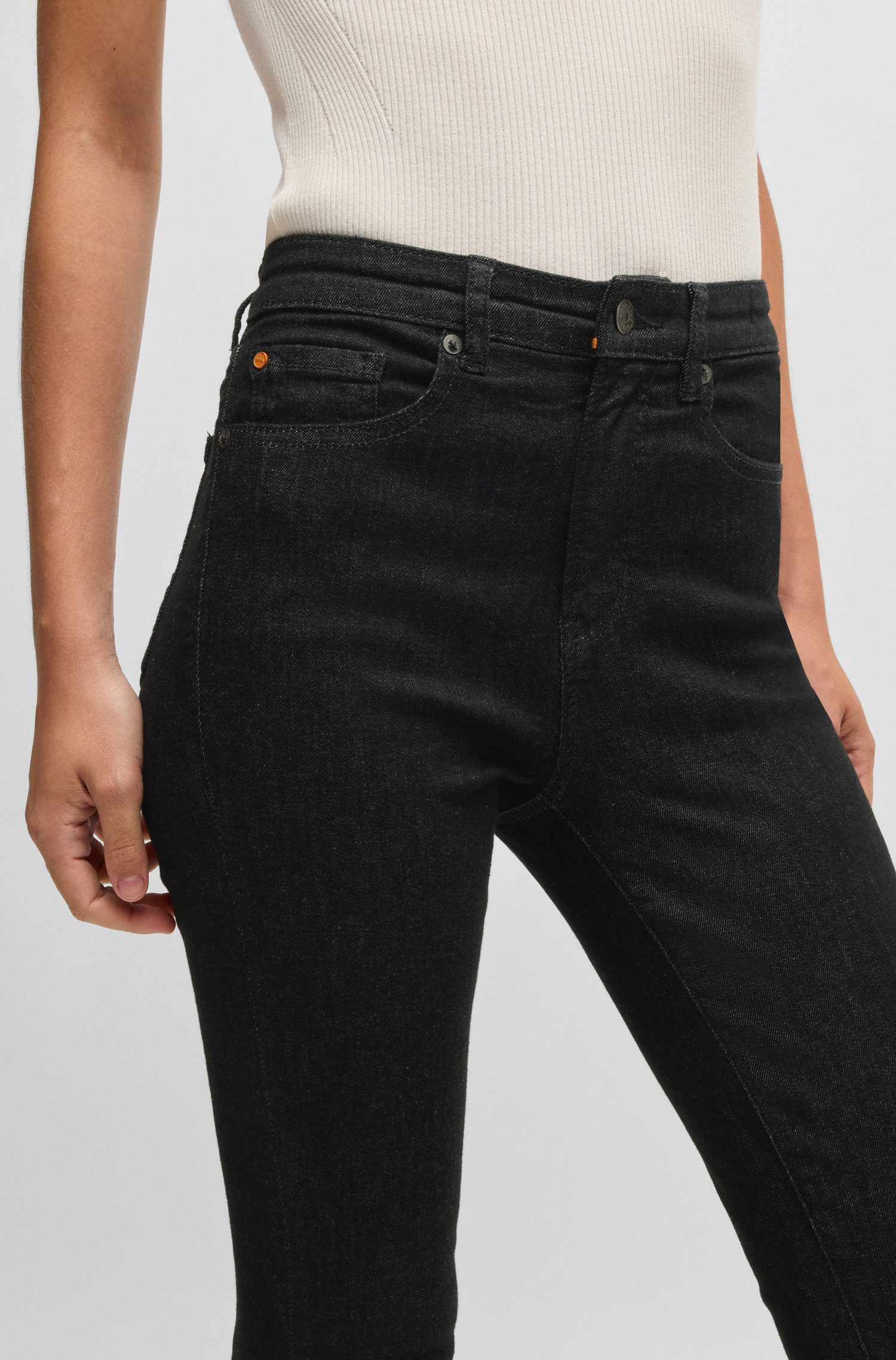 Boss Orange Slim fit jeans Maye high rise slim premium damesmode