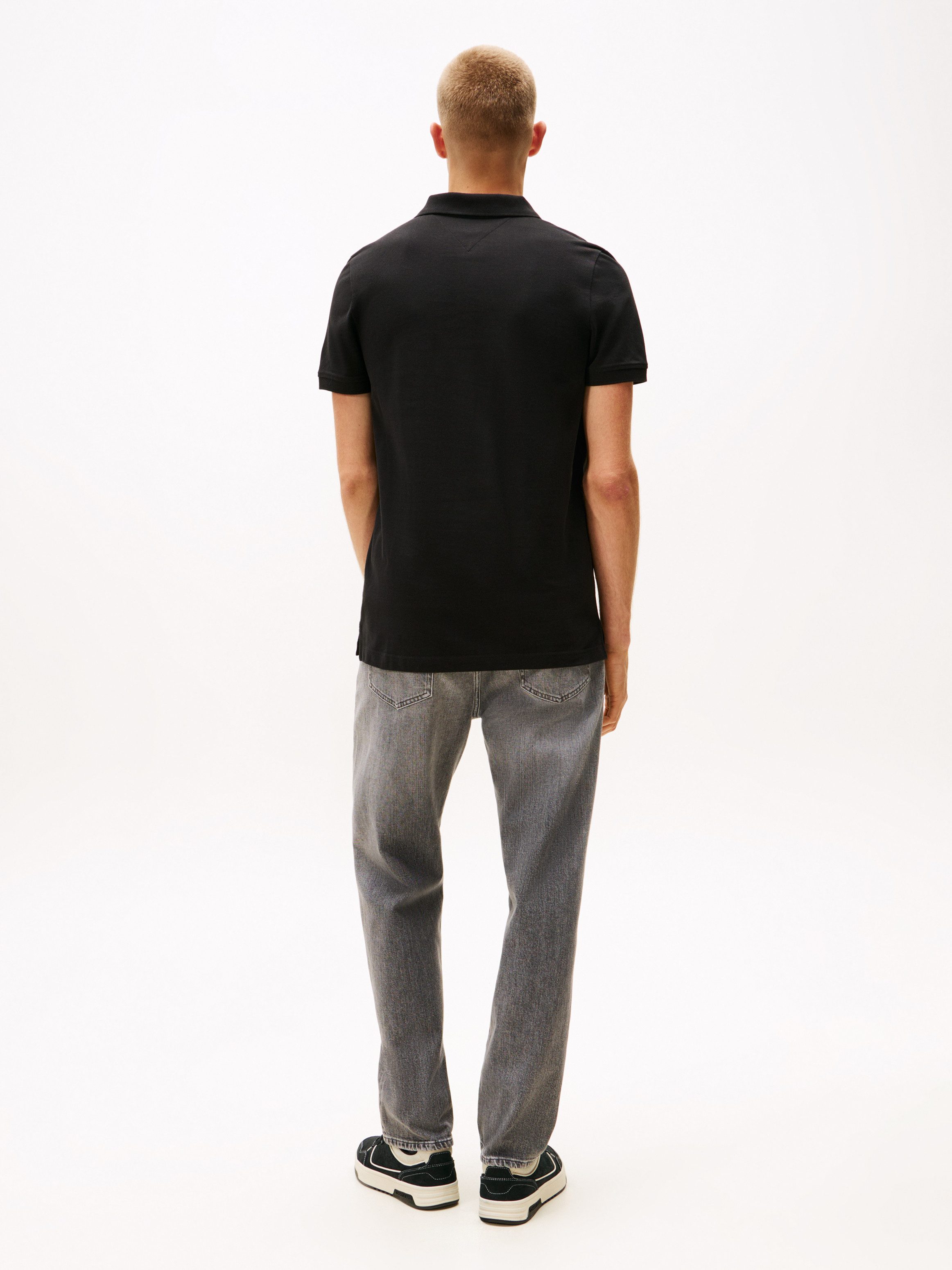 TOMMY JEANS Poloshirt TJM SLIM PLACKET POLO EXT