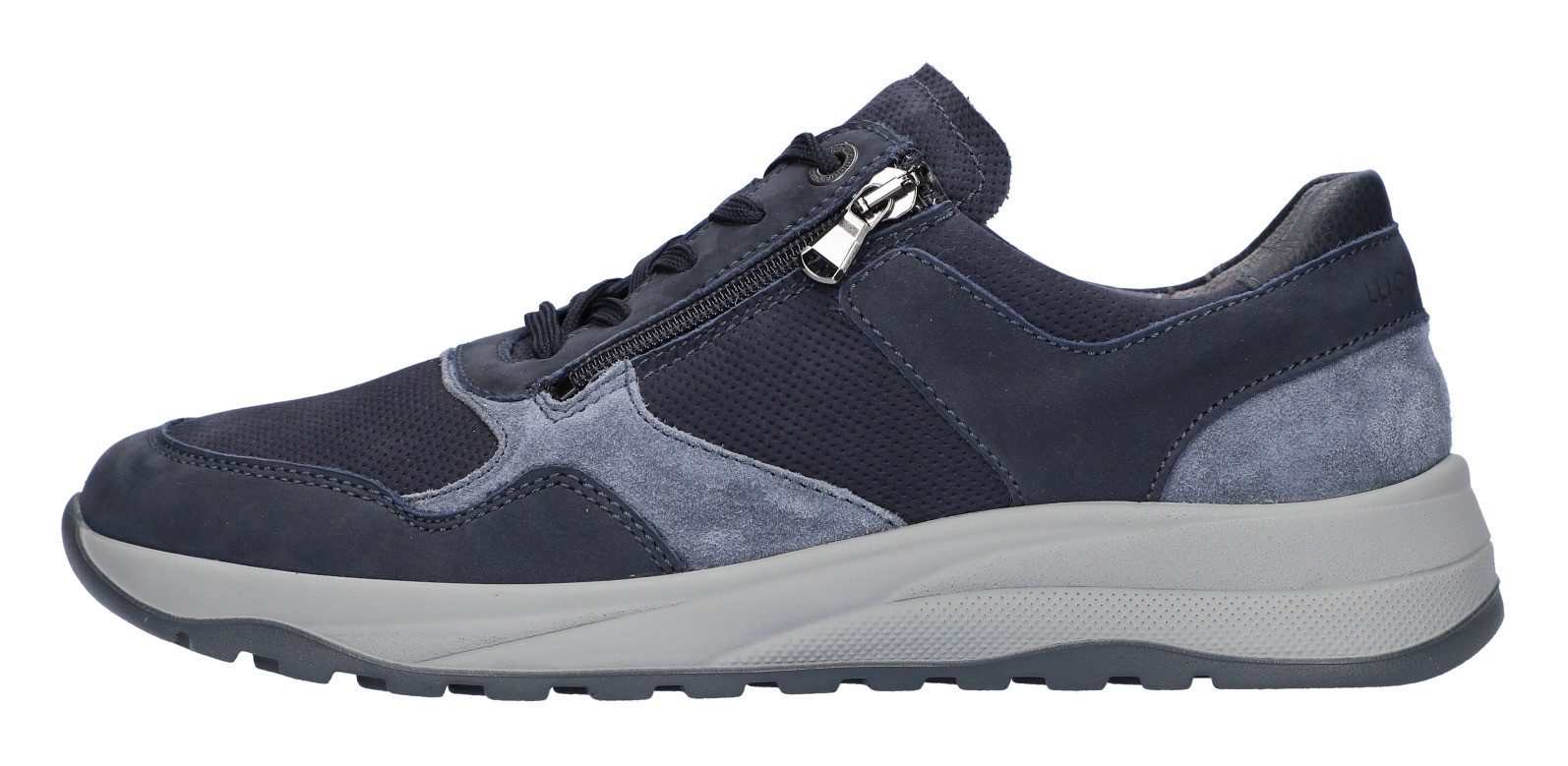 Waldläufer Sneakers K-JOHN , veterschoen, lage schoen met zij-rits, k-breedte