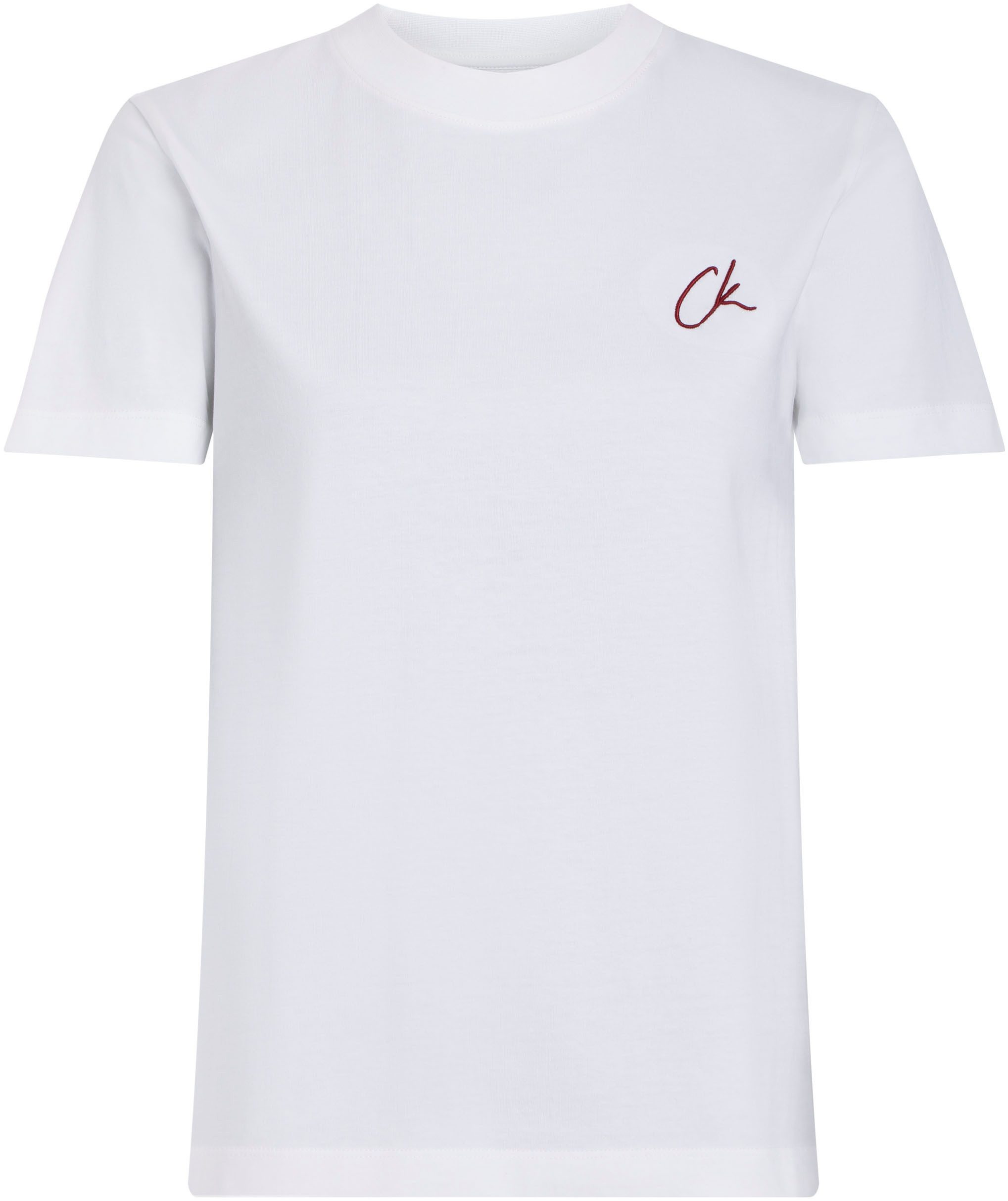 Calvin Klein T-shirt EMBROIDERED CK REGULAR TEE