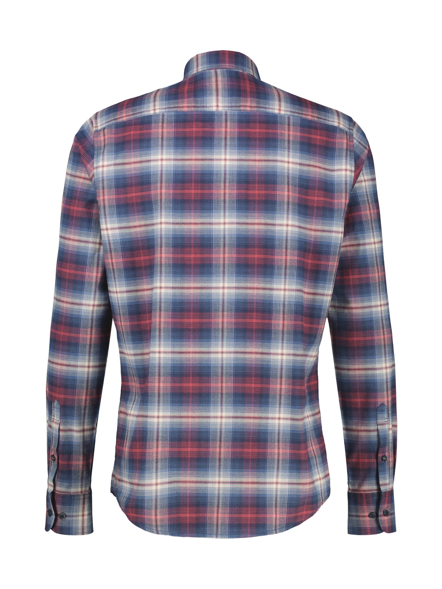 Lerros Flanellen overhemd LERROS Heren flanellen overhemd - Klassiek. Cool. Combineerbaar.