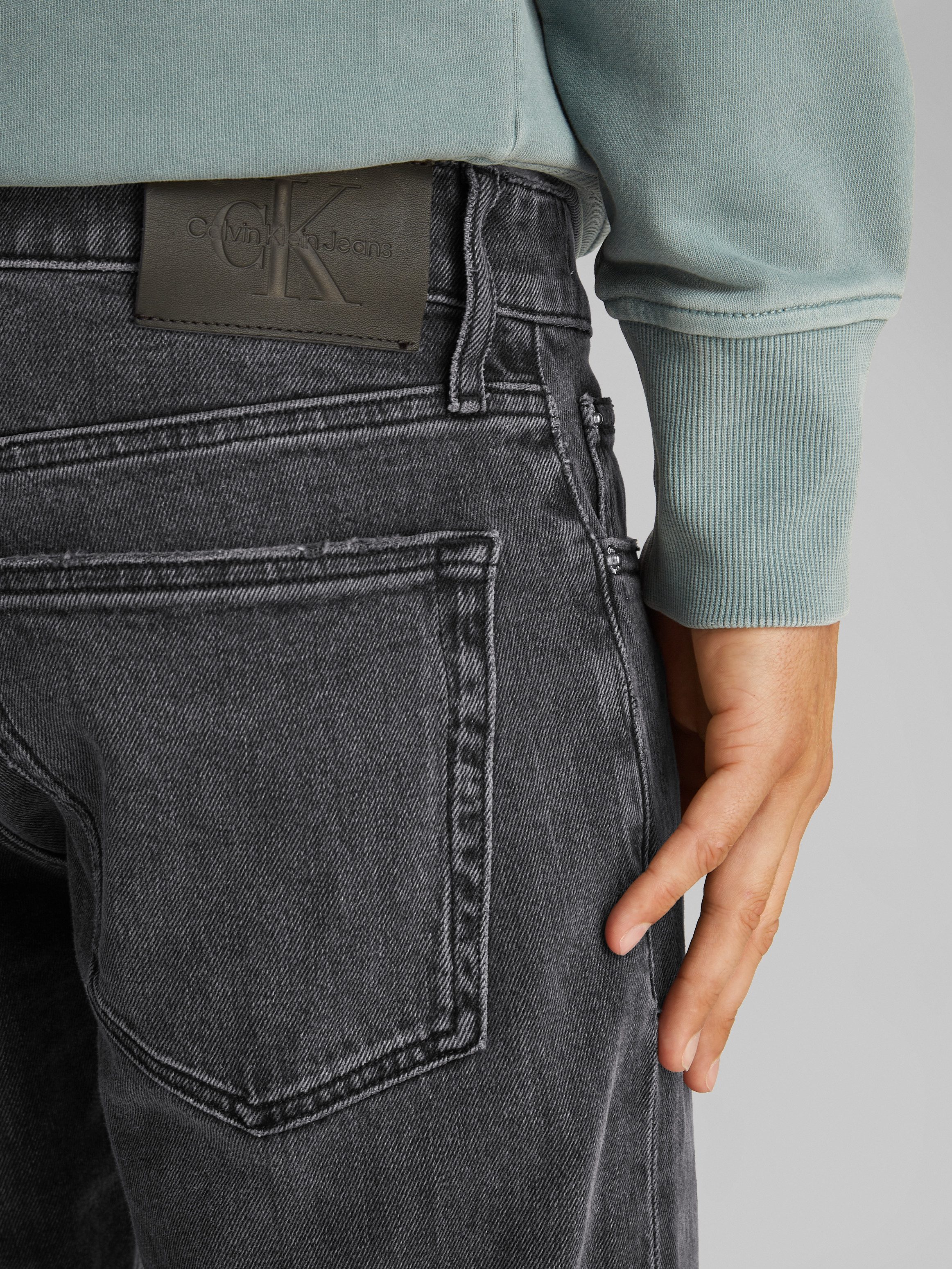 Calvin Klein Slim fit jeans SLIM met wassing