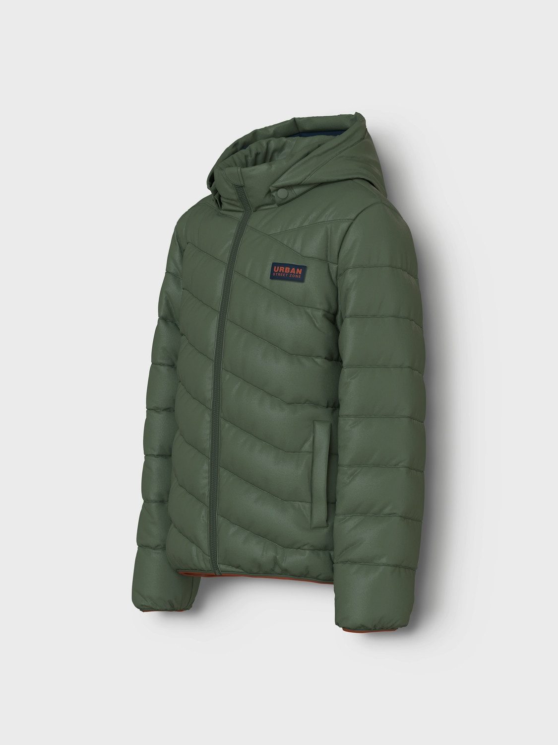 Name It Gewatteerde jas NKMMONAY JACKET PB met reflecterende details