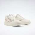 reebok classic sneakers club c double wit