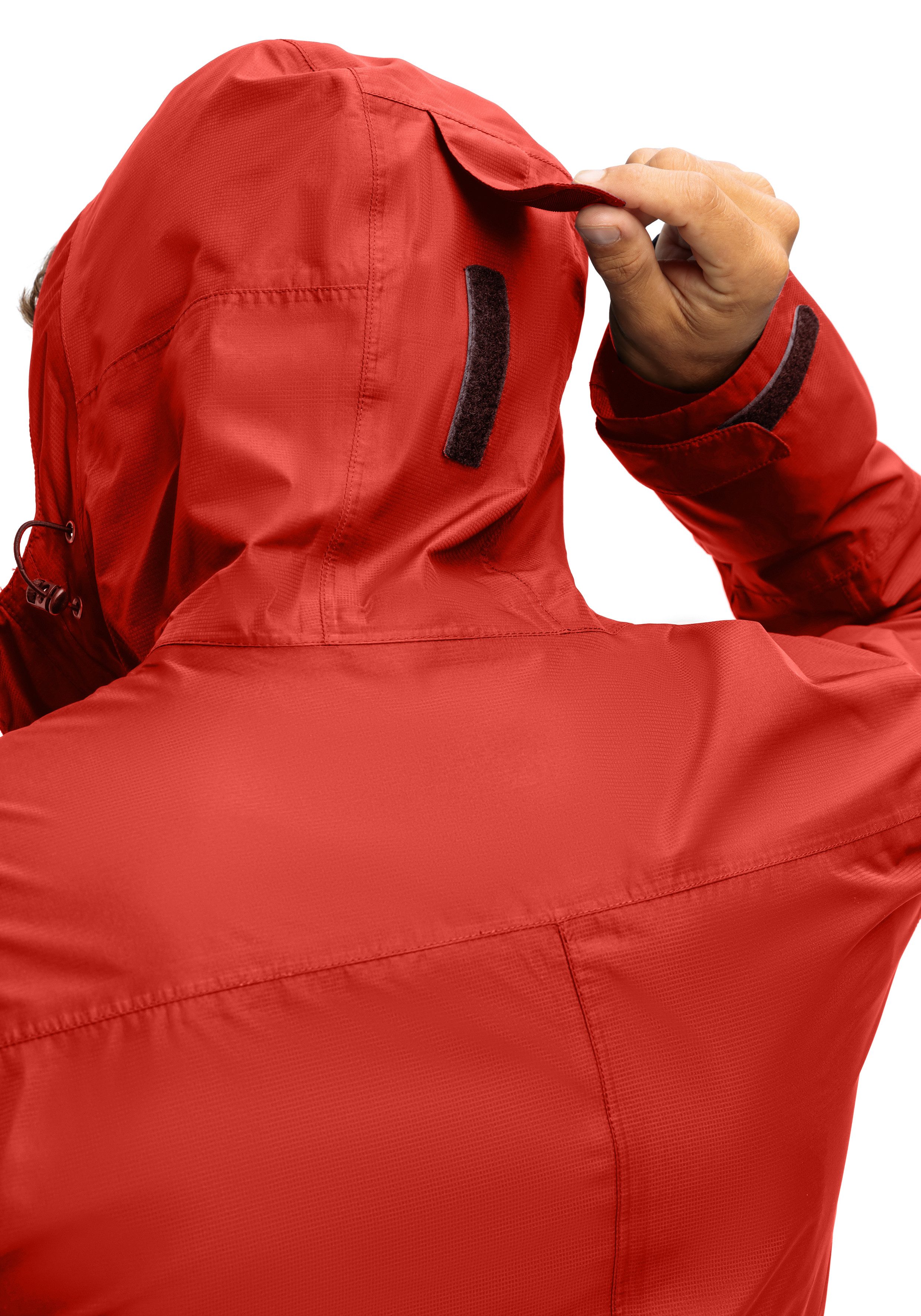 Maier Sports Outdoorjack Abbenstein M Heren jacke waterdicht, functionele jas met 2 buitenzakken + binnenzak