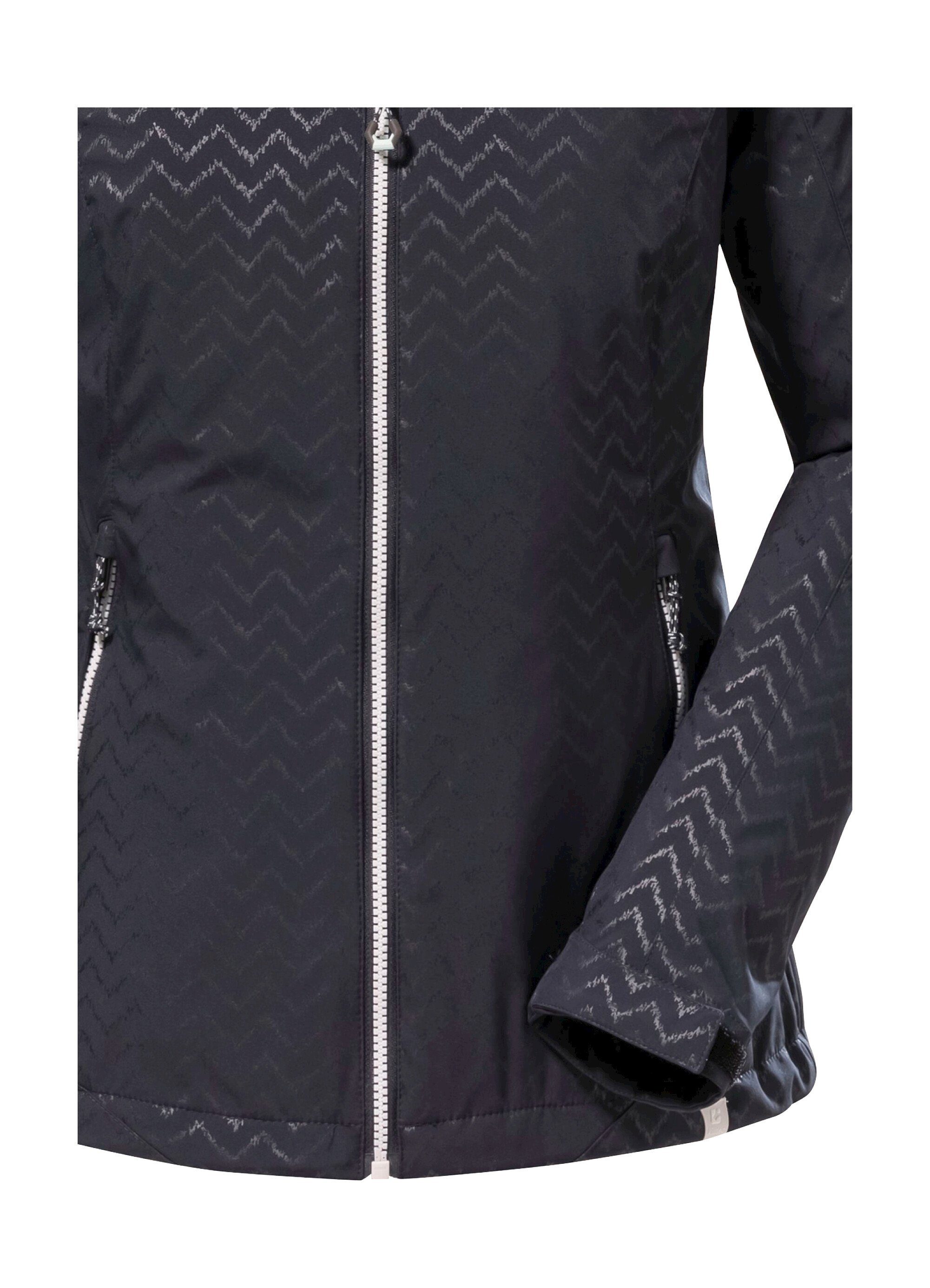 Killtec Softshell-jack KOS 176 WMN SFTSHLL JCKT Waterafstotende, ademende softshelljack met all over-print