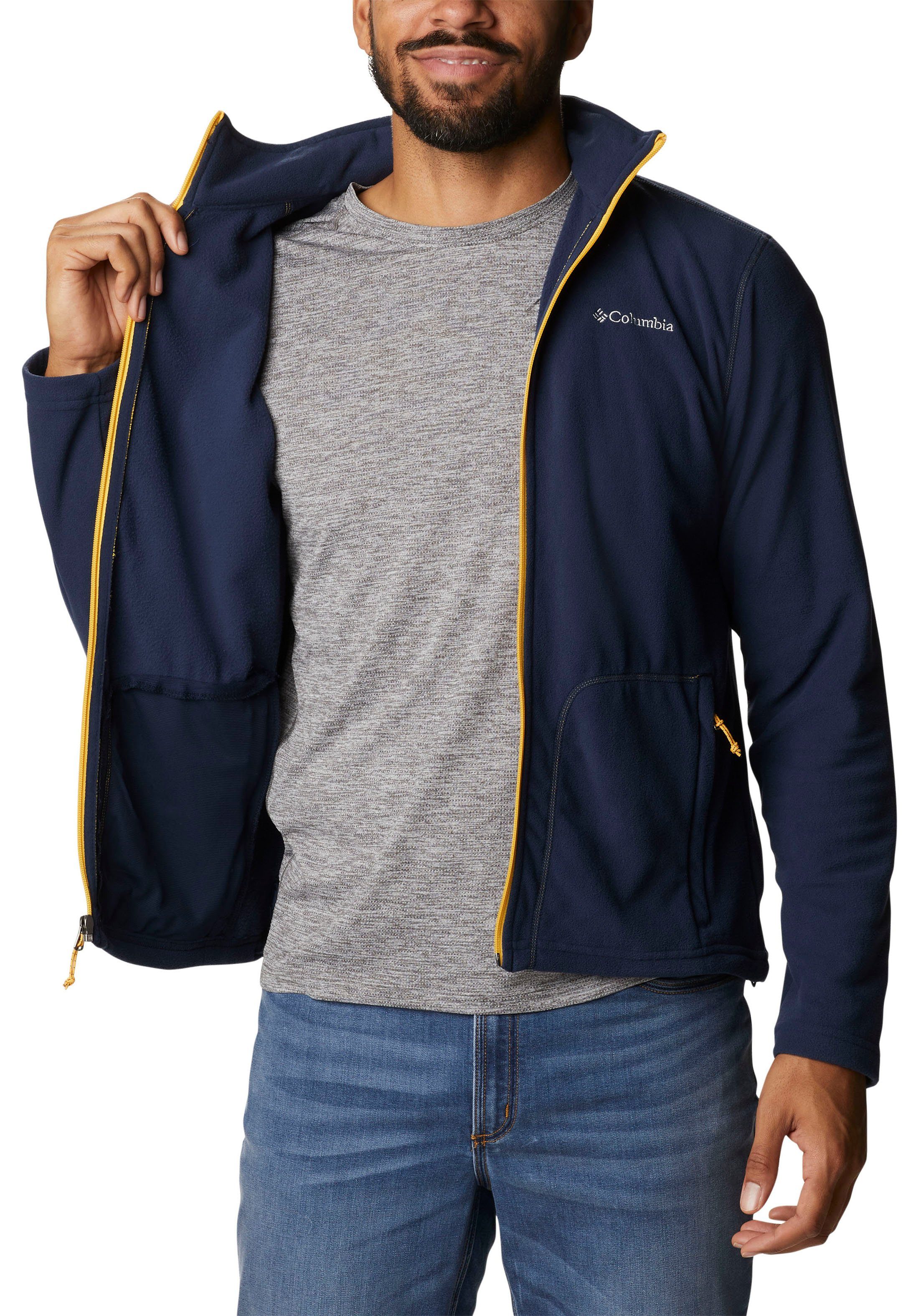 Columbia Fleecejack Fast Trek™ Light FZ fleece met contrastkleurige details (1 stuk)