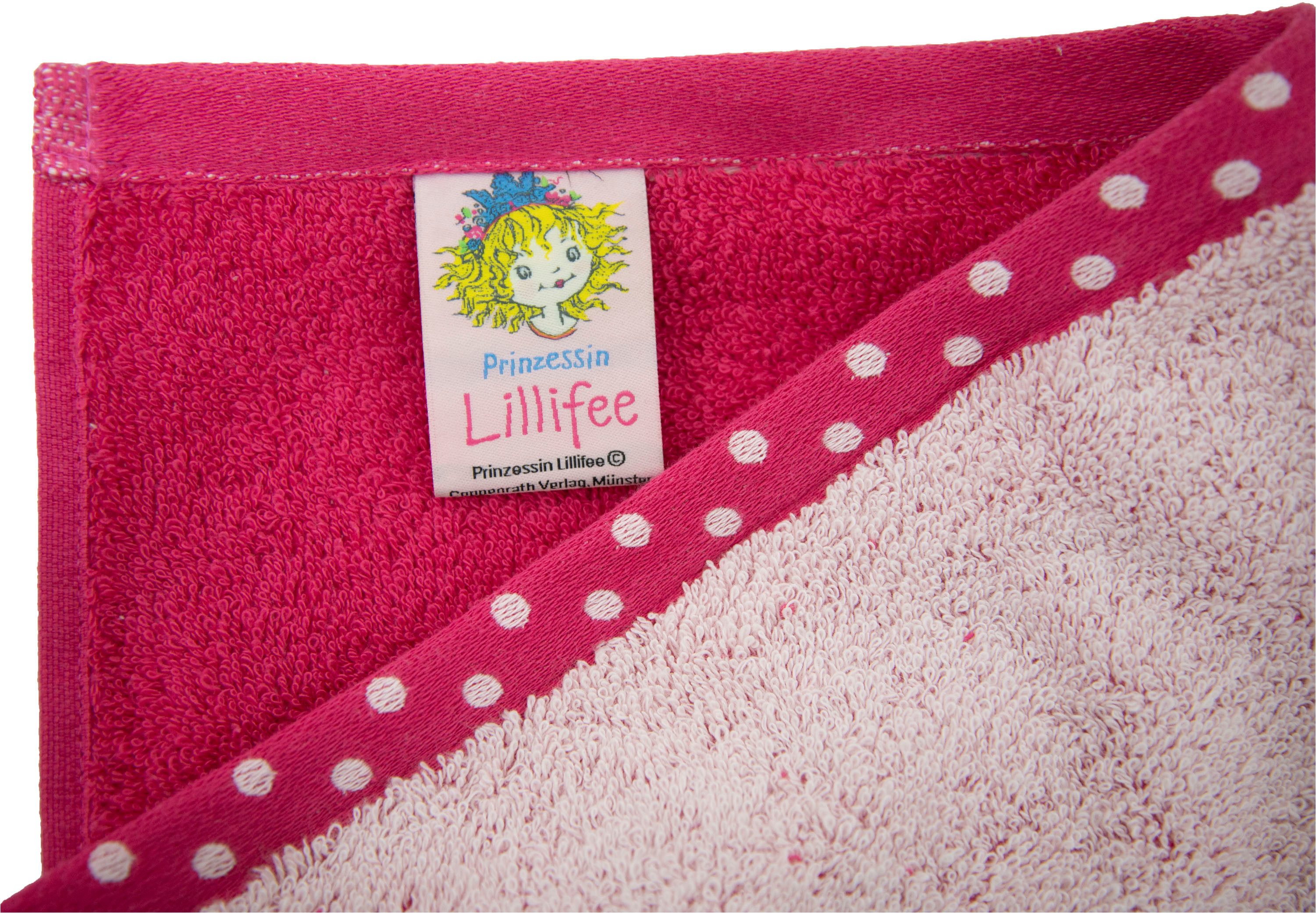 Dyckhoff Handdoekenset Prinses Lillifee Complete sets: Handdoeken, douchehanddoeken en bijpassende washandschoenen (set, 5-delig)