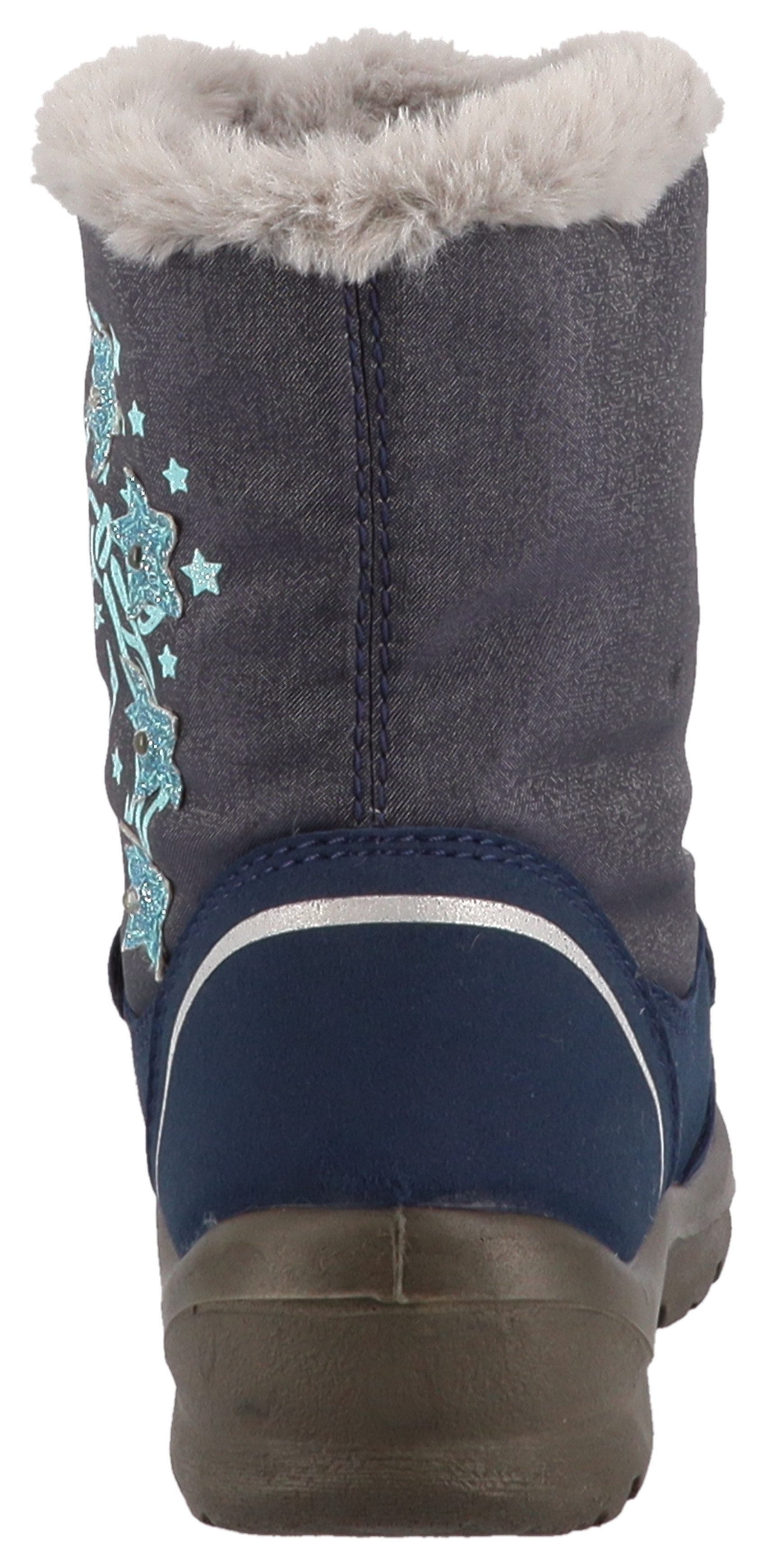 Lurchi Winterlaarzen Kasandra SYMPATEX Klittenbandboots met glitter, maatsjabloon om te downloaden