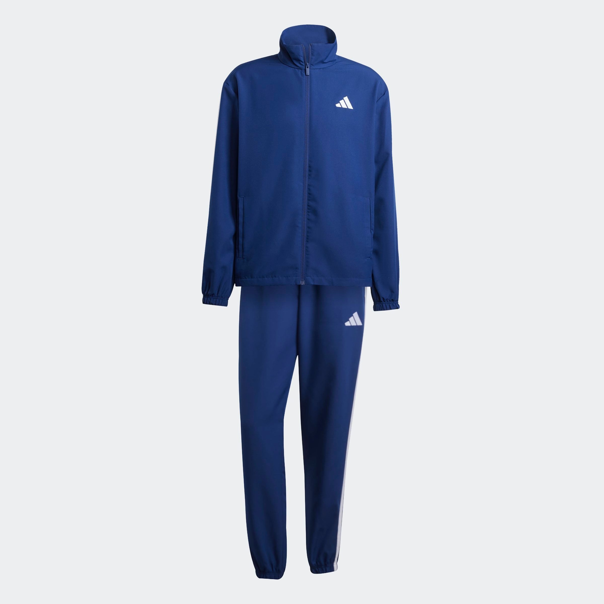 adidas Sportswear Trainingspak M 3S WV TT TS drie-strepen geweven trainingspak (2-delig)