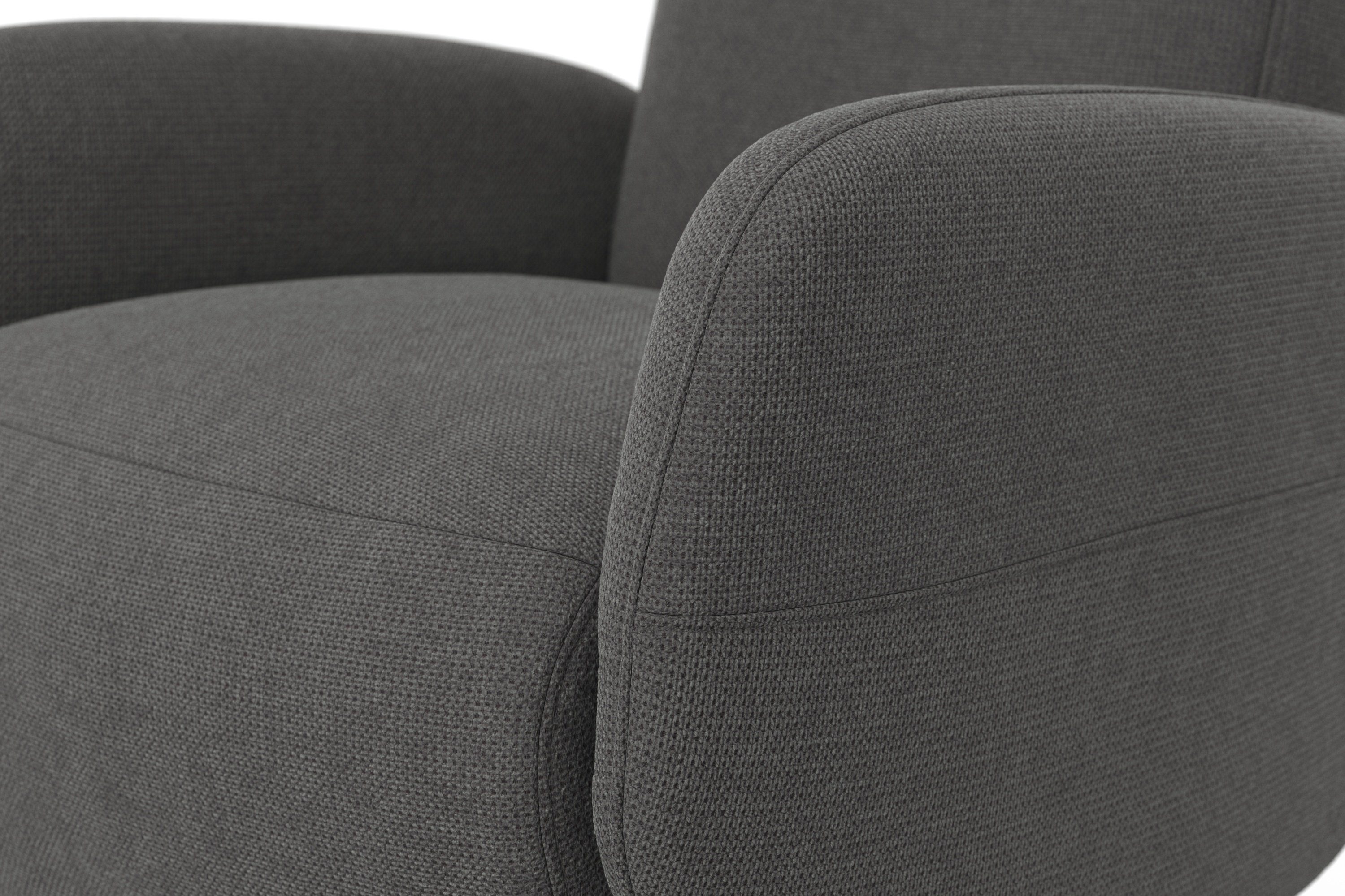 sit&more Relaxfauteuil Grenoble, incl. hoofdsteunverstelling en bekabelde afstandsbediening
