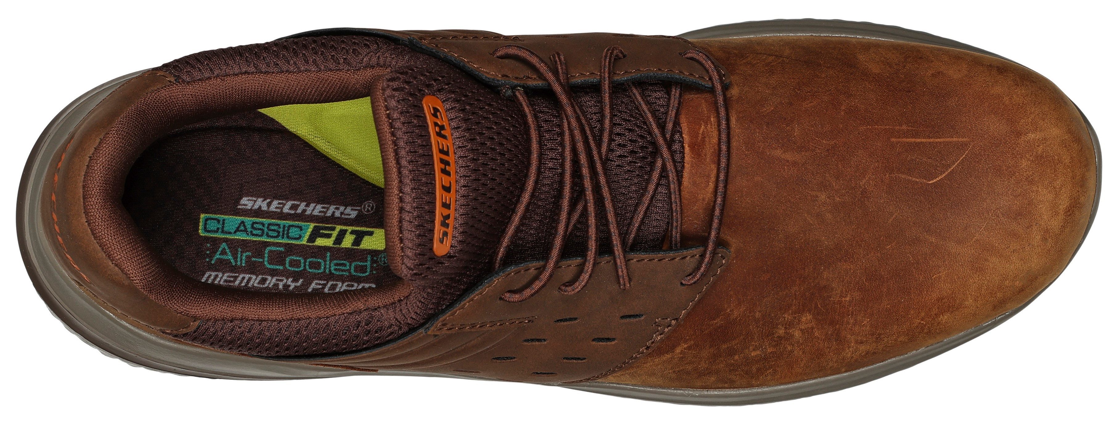 Skechers Slip-on sneakers DELSON 3.0 sneakers, vrijetijdsschoen, slippers met goga mat®-voetboogsteun