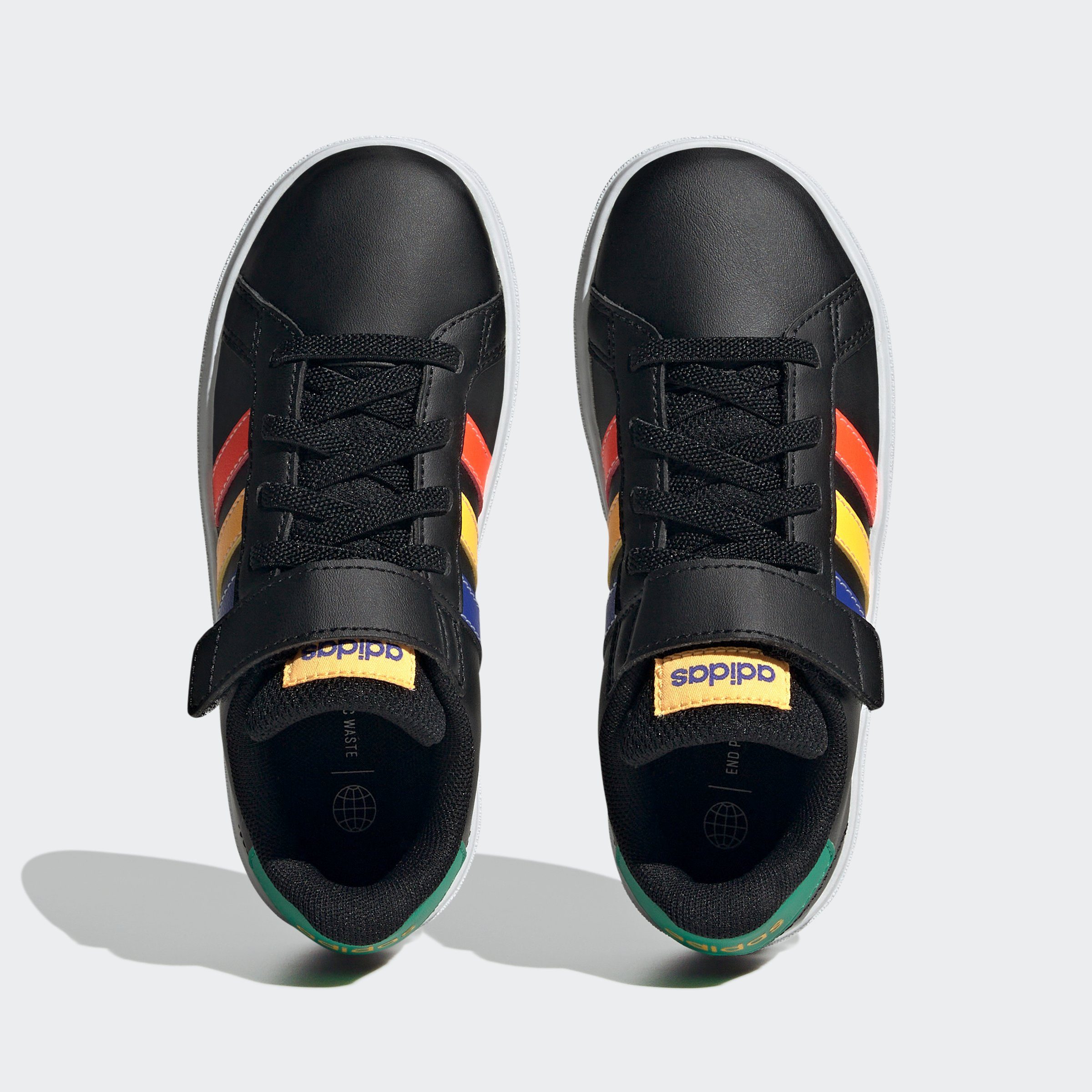adidas Sportswear Klittenbandschoenen GRAND COURT 2.0 KIDS Design geïnspireerd op de adidas Superstar