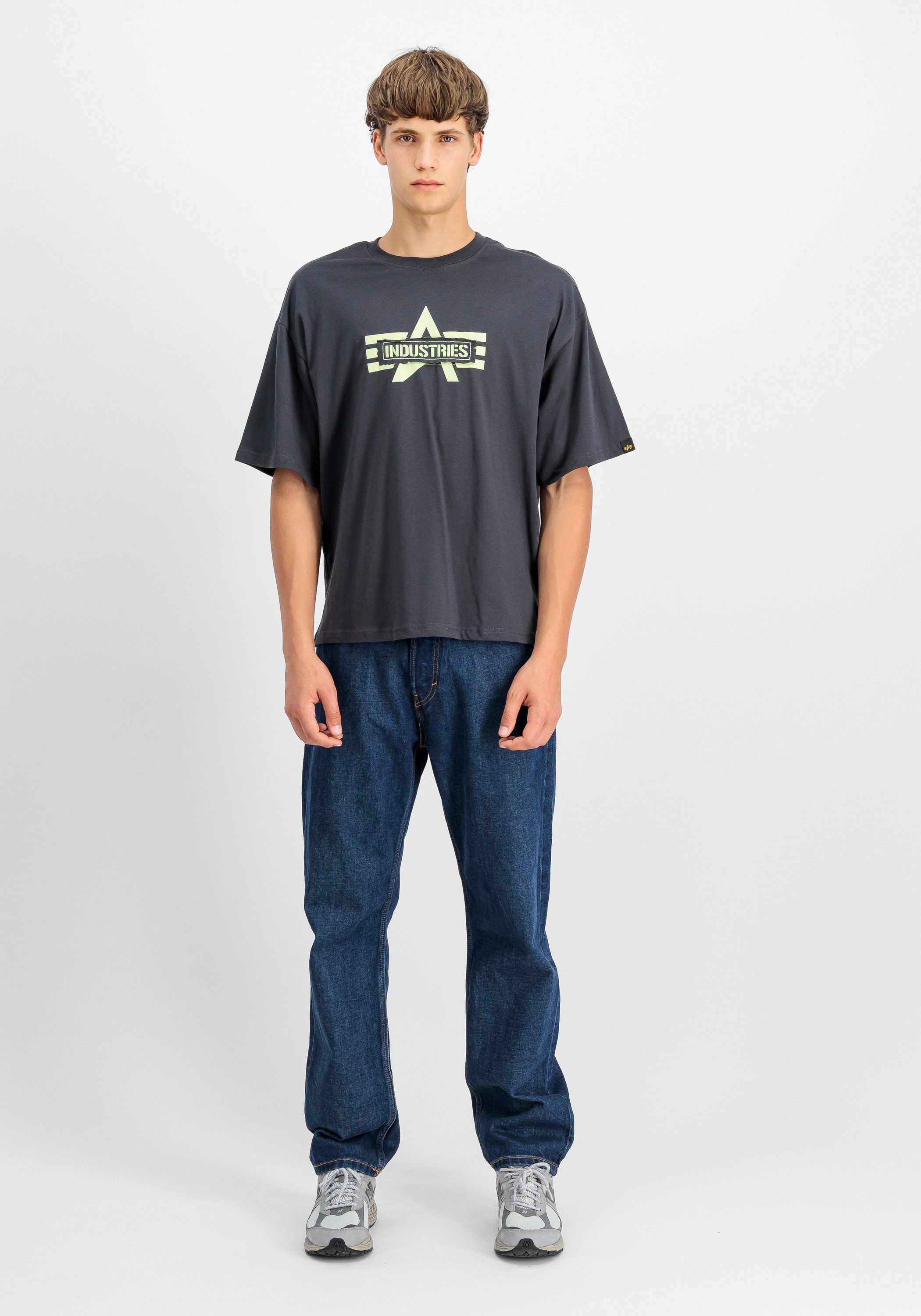 Alpha Industries T-shirt Logo Edge T-Shirt