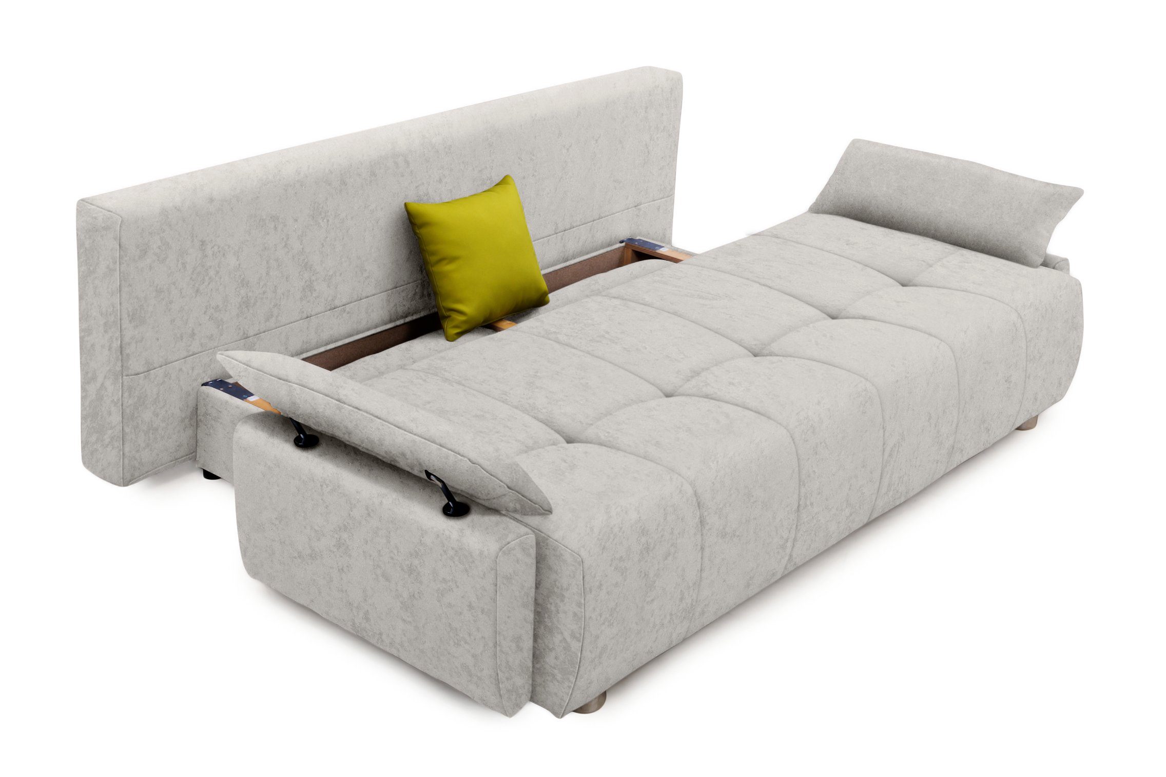 COLLECTION AB Slaapbank Funtastic met binnenvering, slaapfunctie, inclusief 2 rugkussens en 1 sierkussen