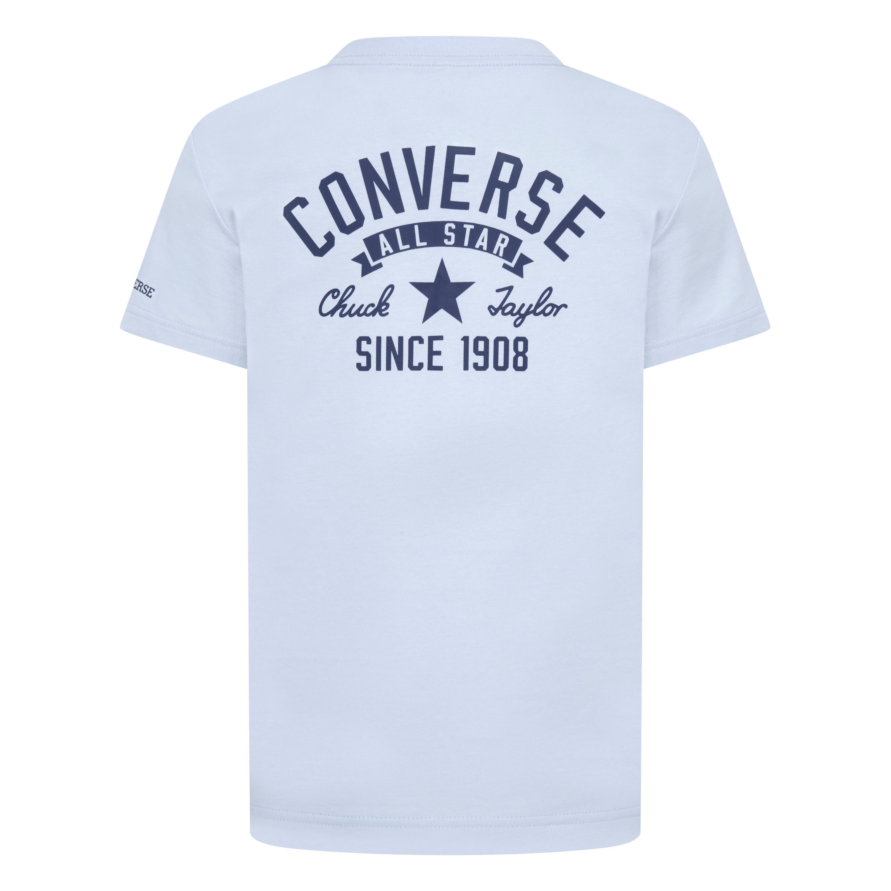 Converse T-shirt CNVB RETRO FRONT BACK LOGO TEE (1-delig)