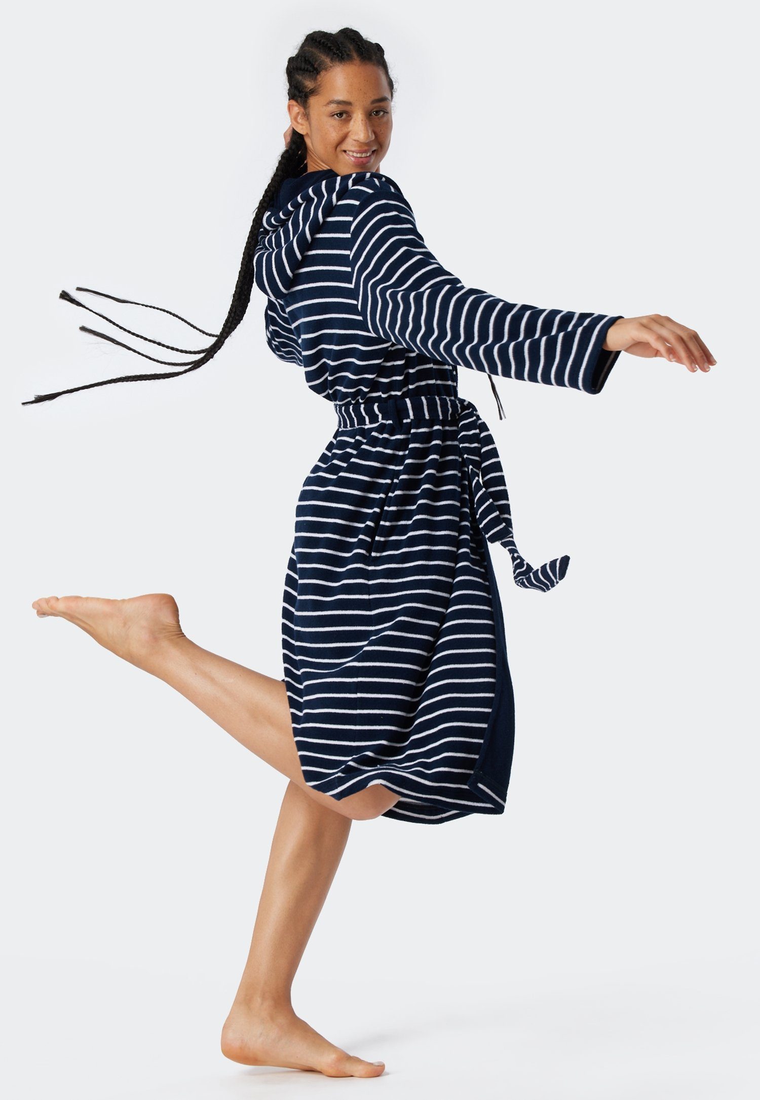Schiesser Badjas Feather Terry