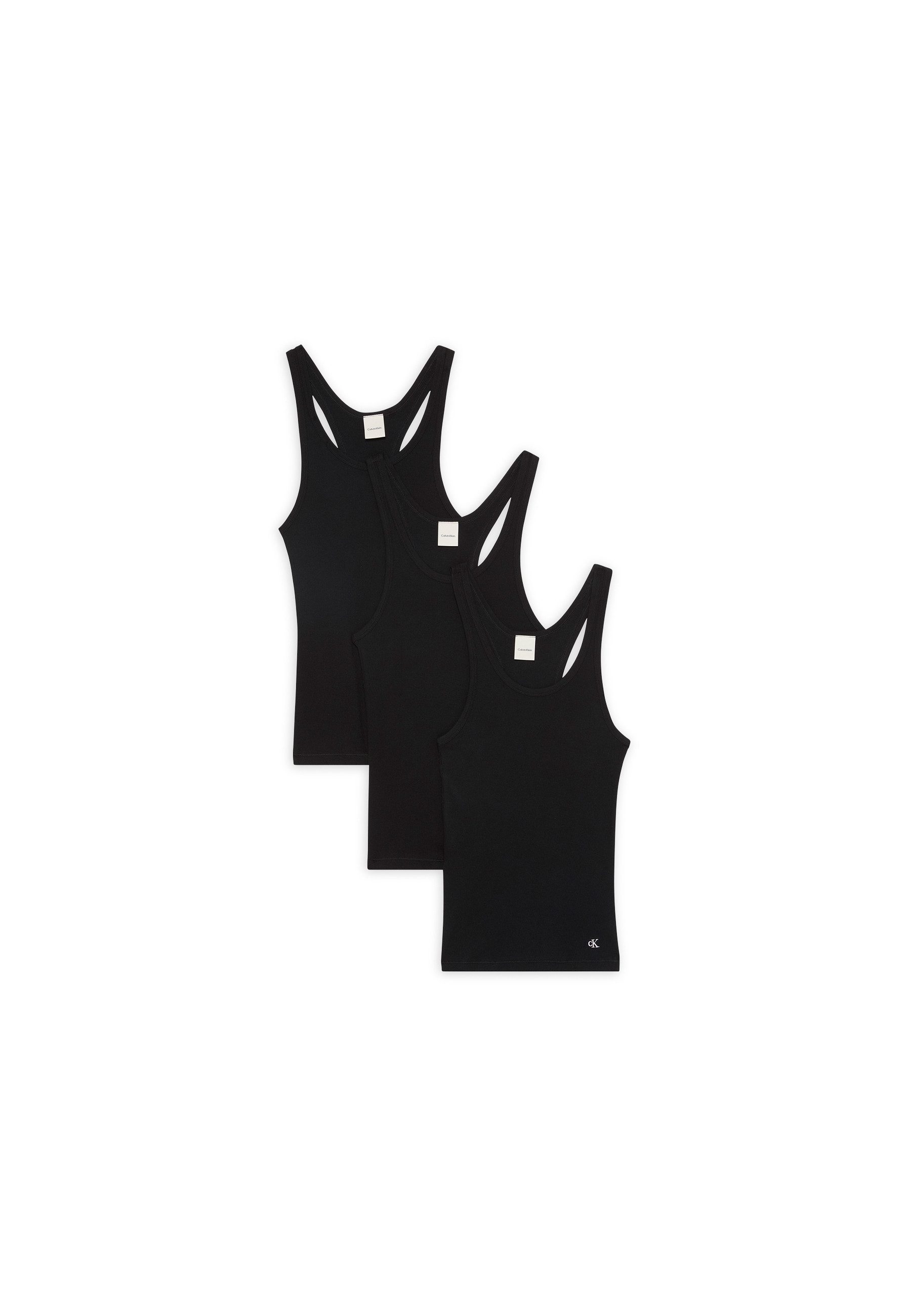 Calvin Klein Tanktop SCOOP NECK COTTON TANK 3PK (3-delig, Set van 3)